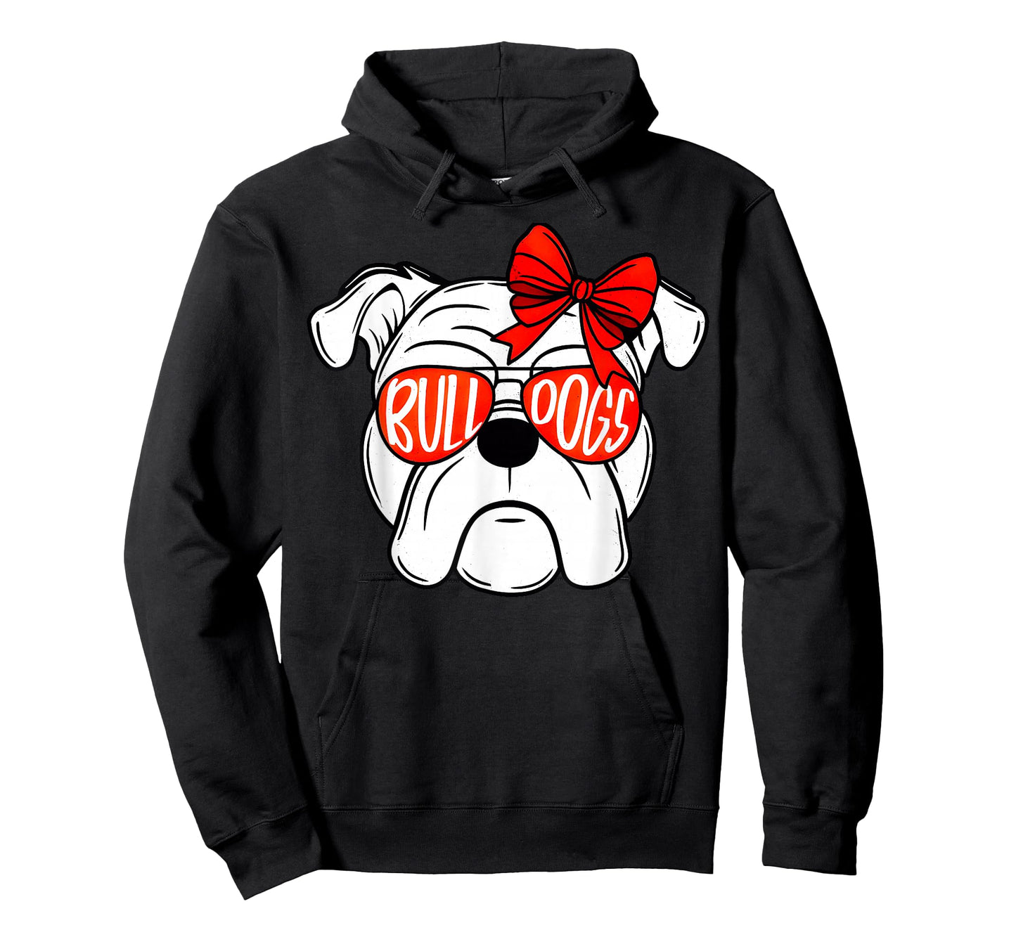 Retro Bulldog Sunglasses Cute Dog Gift for Men Women Kids T-Shirt
