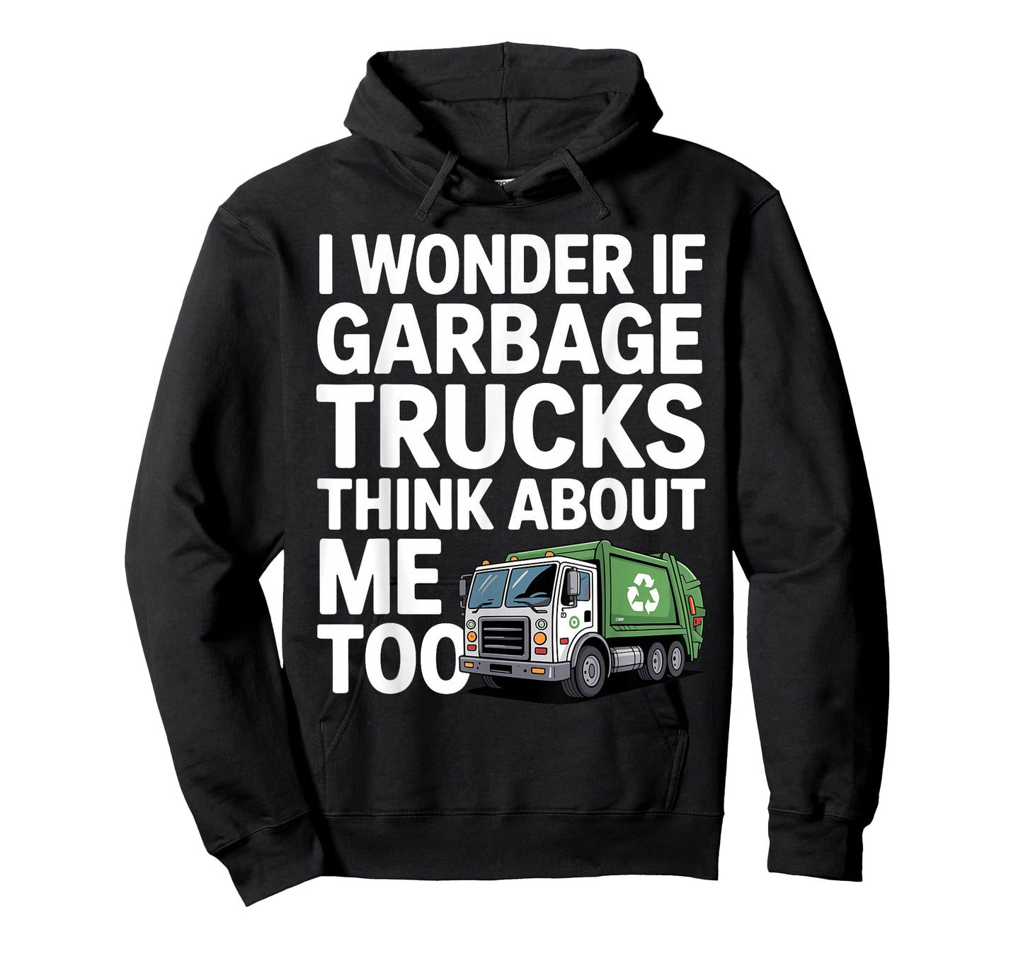 Cool Garbage Truck Design for Men Women Trash Garbage Truck T-Shirt