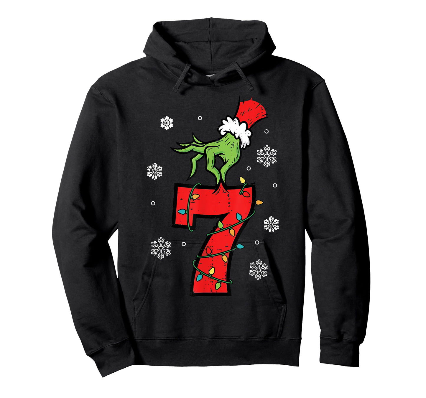 Number 7 Matching 67 Meme 6 7 Christmas Boys Youth Kids T-Shirt