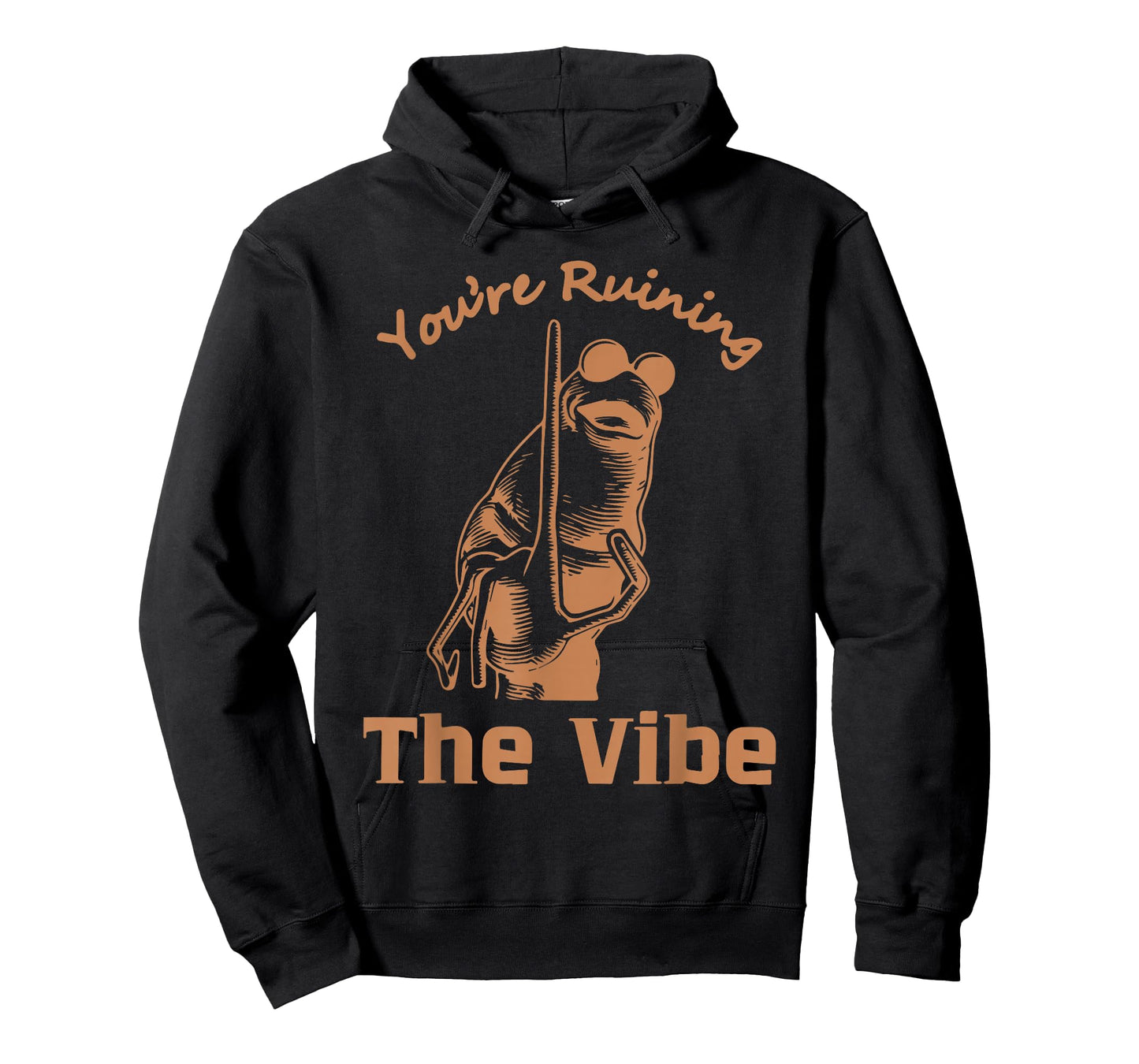 You're Ruining The Vibe Marcus The Worm Funny Meme T-Shirt