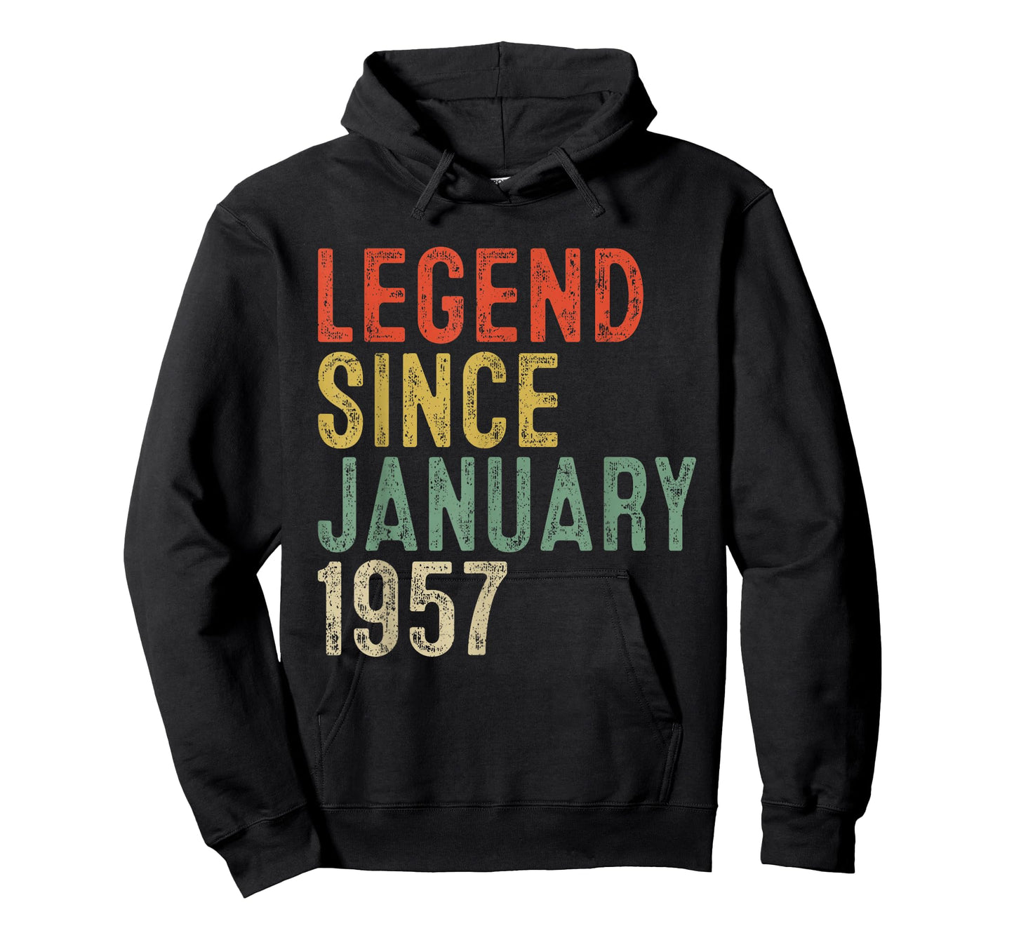 Legend Since January 1957 69th Birthday Gifts 69 Year Old T-Shirt