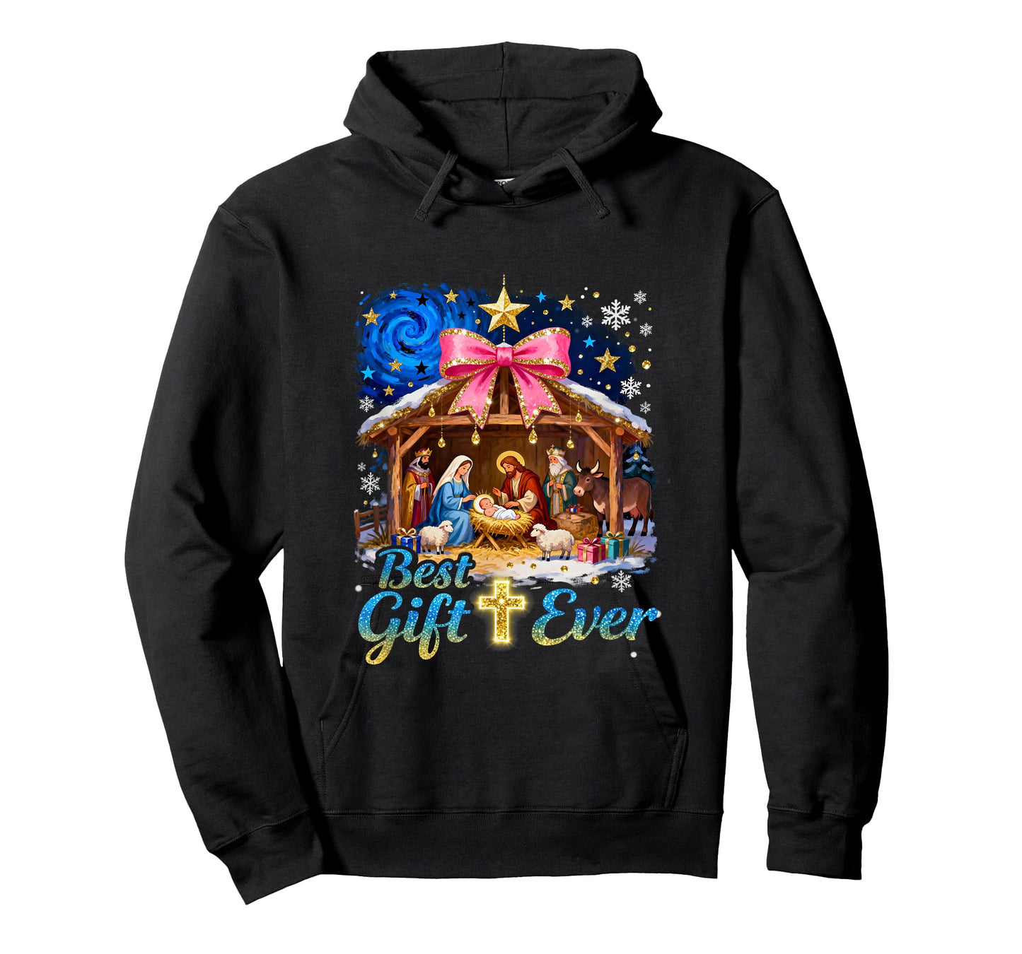 Best Ever Christmas Jesus Nativity Scene Christian T-Shirt
