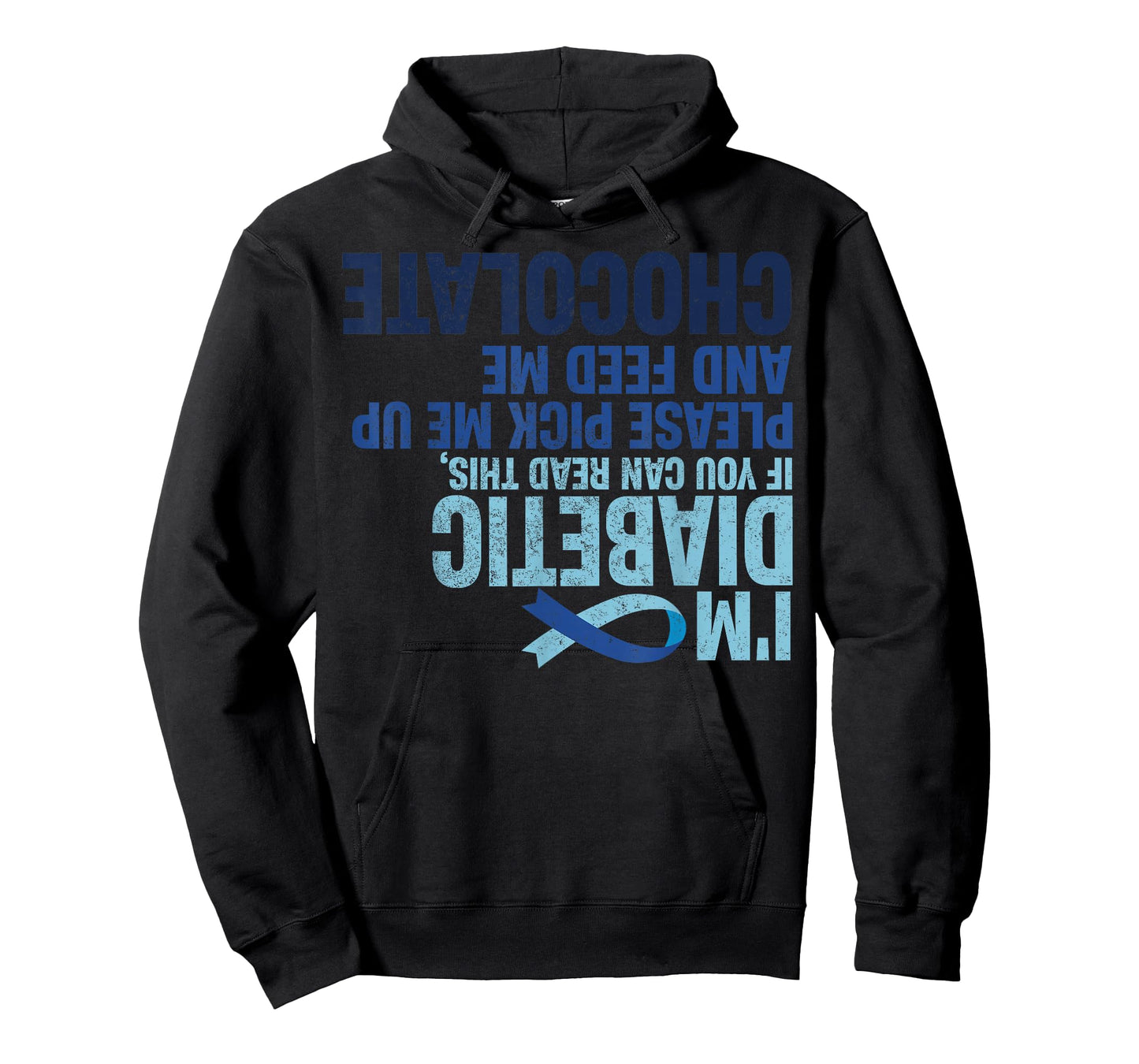 Diabetic Awareness Funny Upside Down Type 1 Diabetics Women T-Shirt