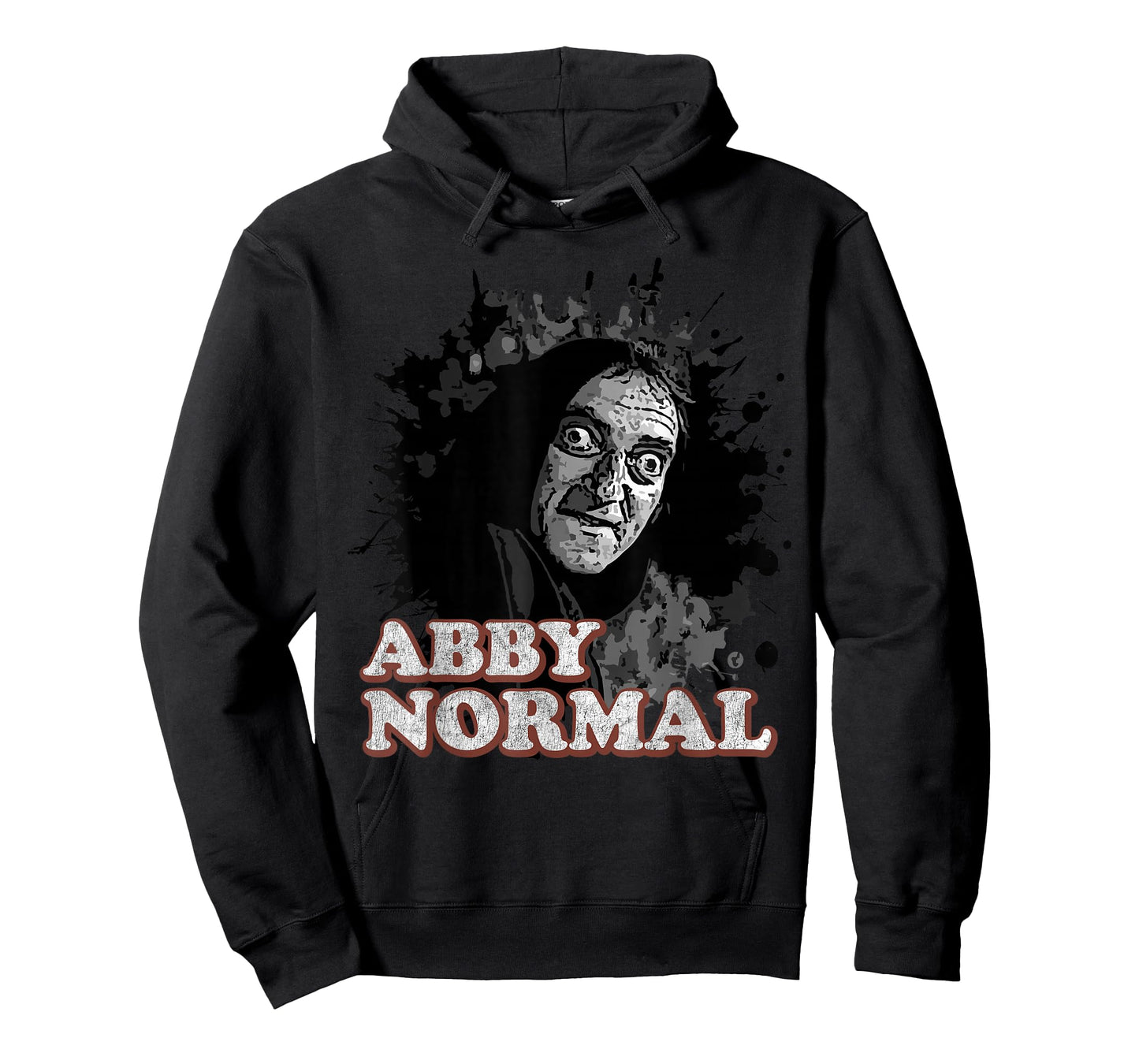Abby Normal Brain Funny Halloween Humor Quote T-Shirt
