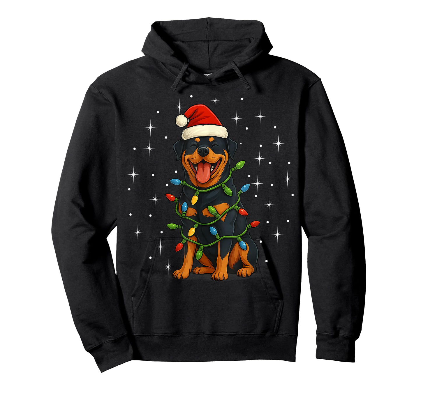 Rottweiler Dog Christmas PJ Pajama Men Women PJS for Family T-Shirt