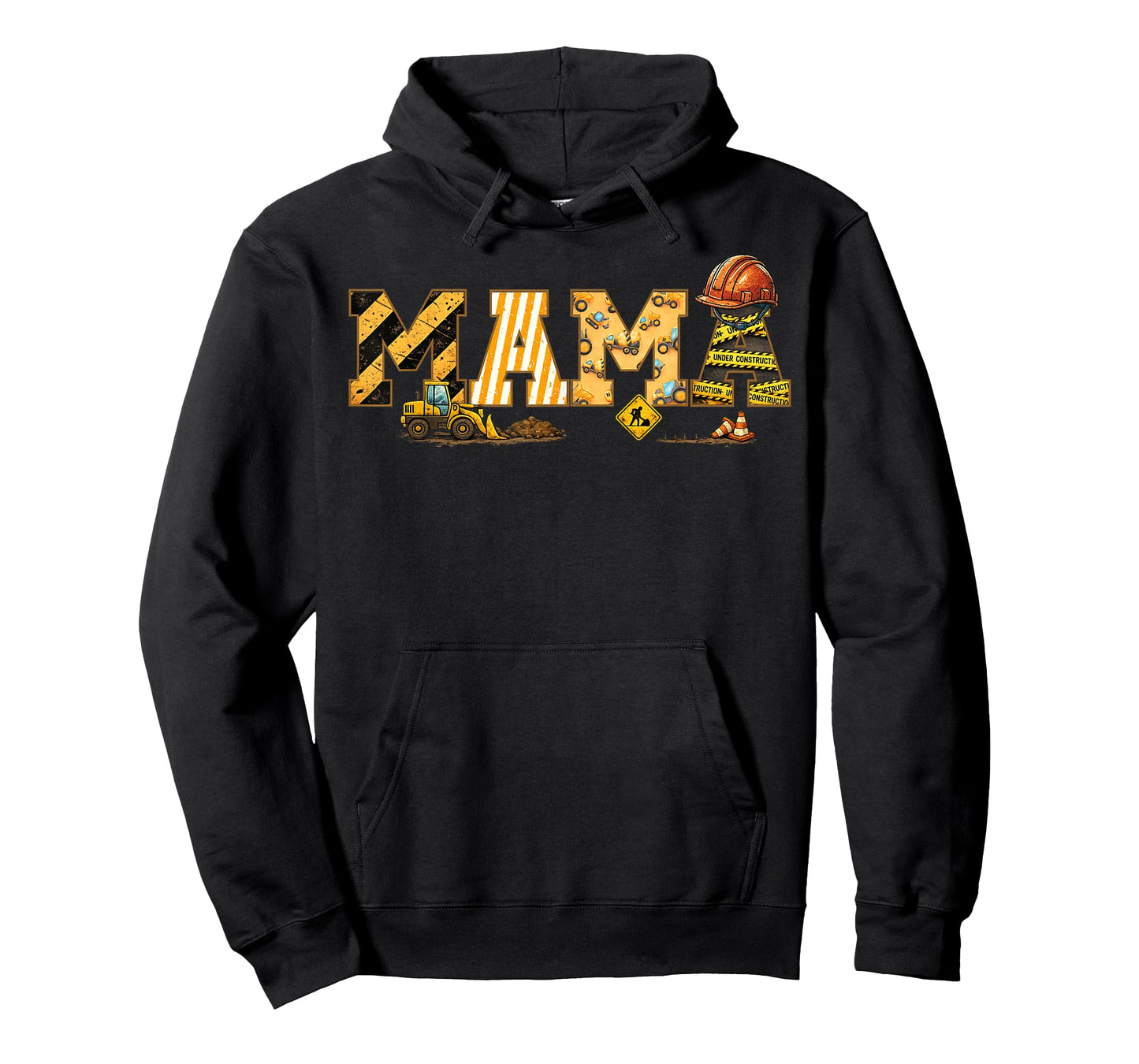 Mama Construction Birthday T-Shirt