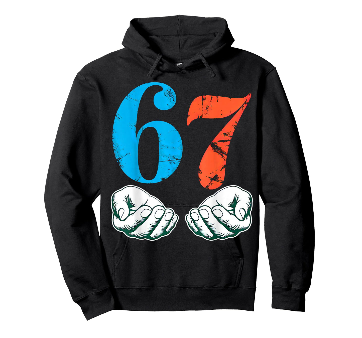 67 Six Seven Meme 6 7 Hands T-Shirt