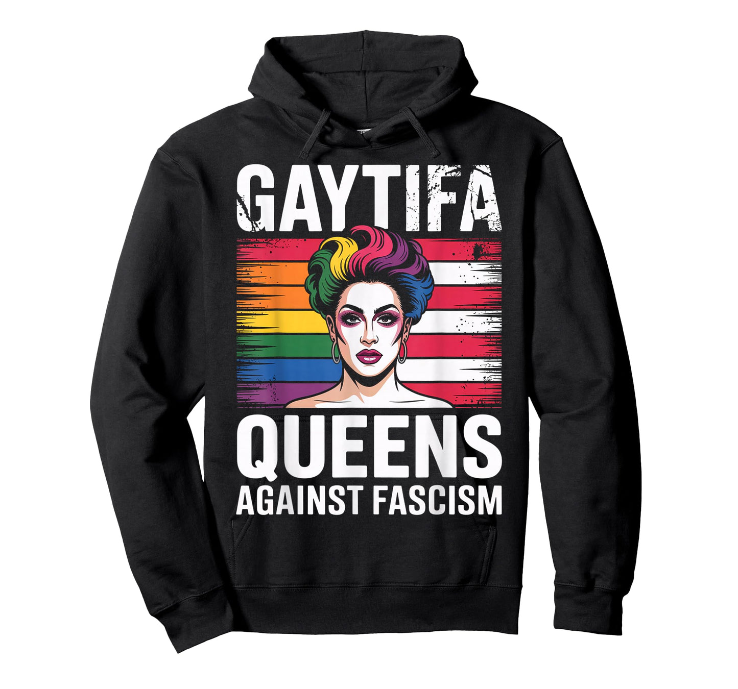 Gaytifa Drag Queens Against Fascism Resist No Kings LGBTQ T-Shirt