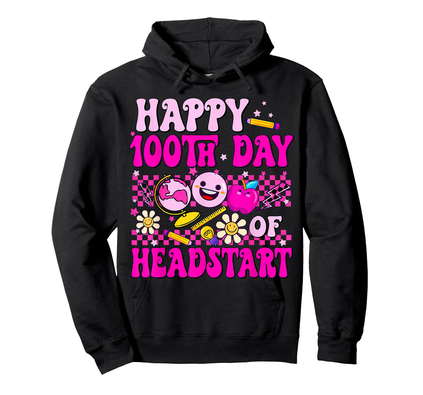 Happy 100th Day of Headstart 100 Days of School Headstart T-Shirt