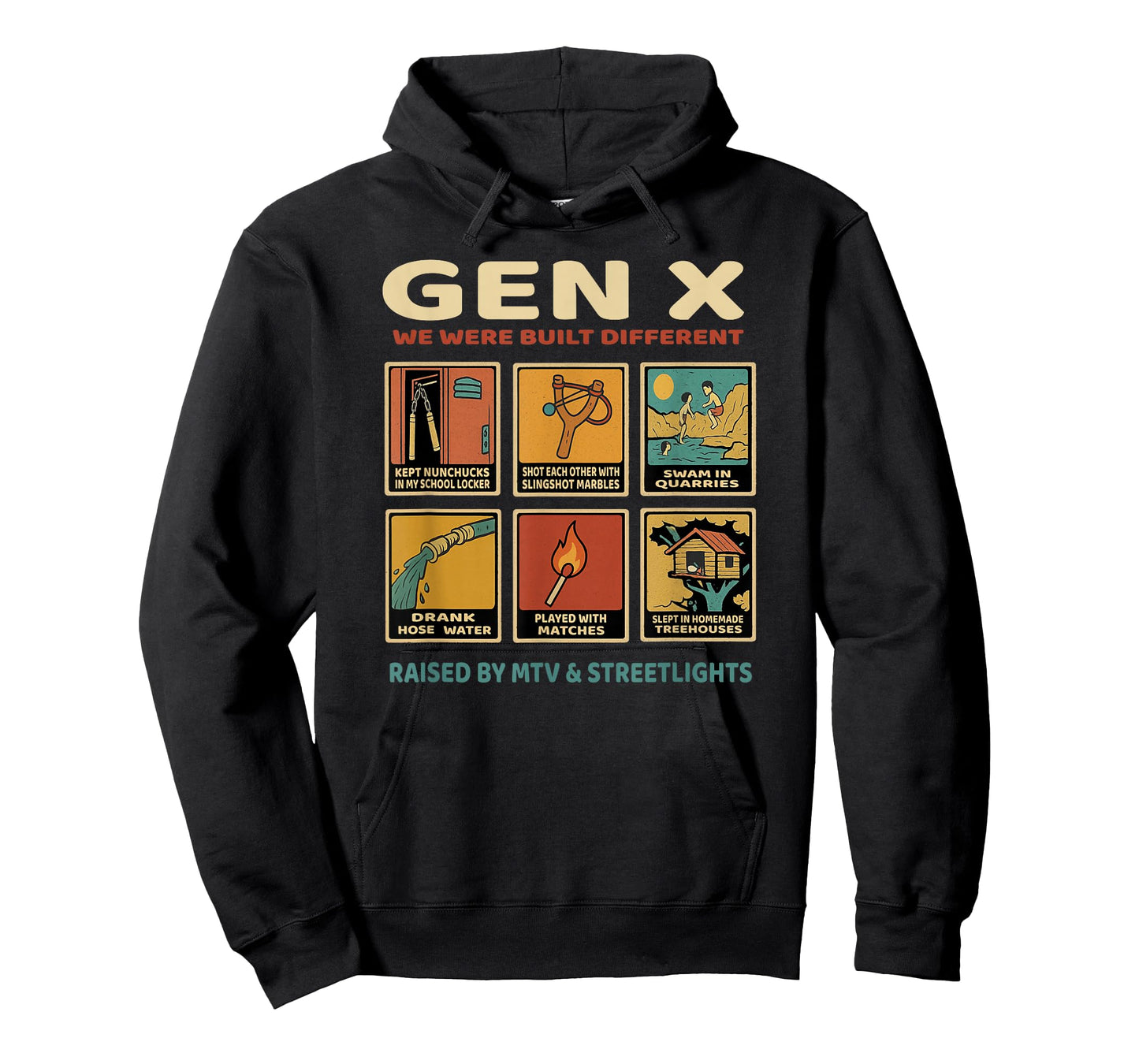 Generation X – Funny Retro Nostalgia 70s 80s 90s T-Shirt