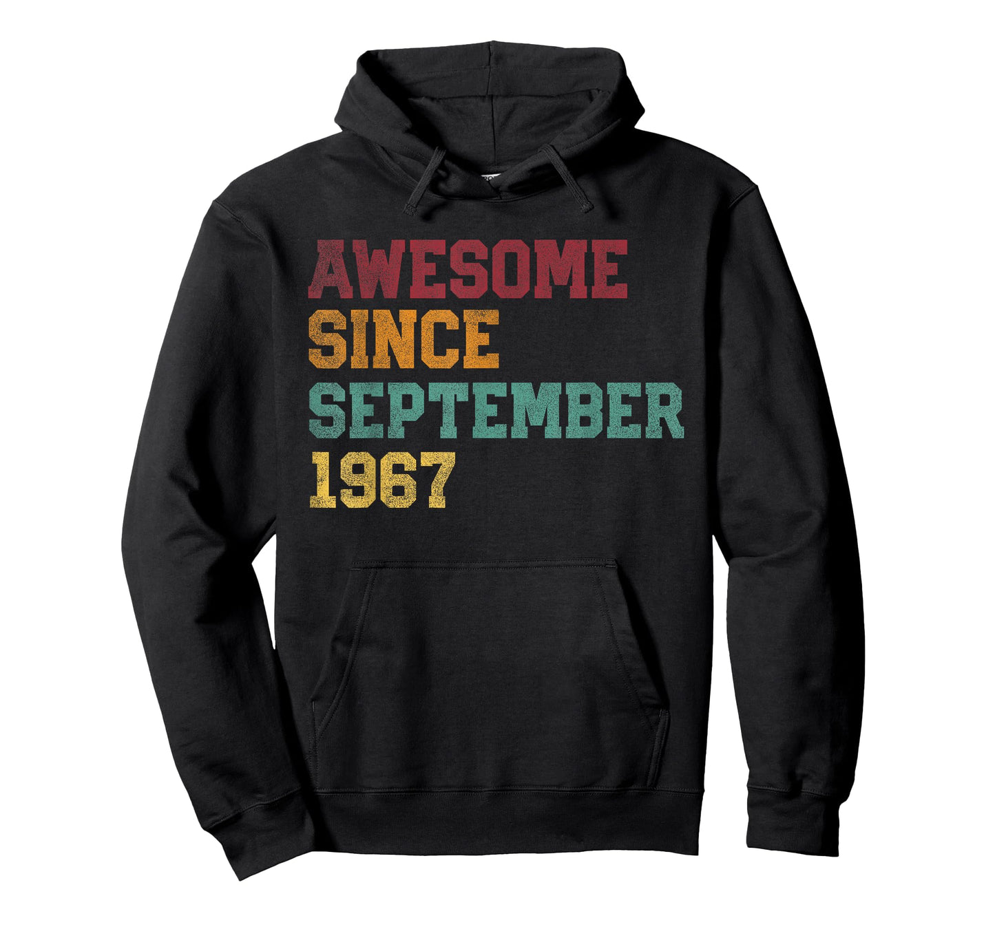 Awesome Since September 1967 59th Birthday 59 Years Old T-Shirt