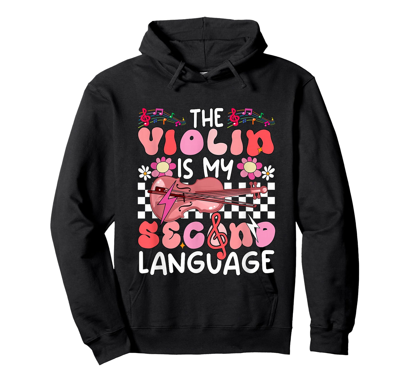 Violin is Second Language Proud Instrumentalist Valentine T-Shirt