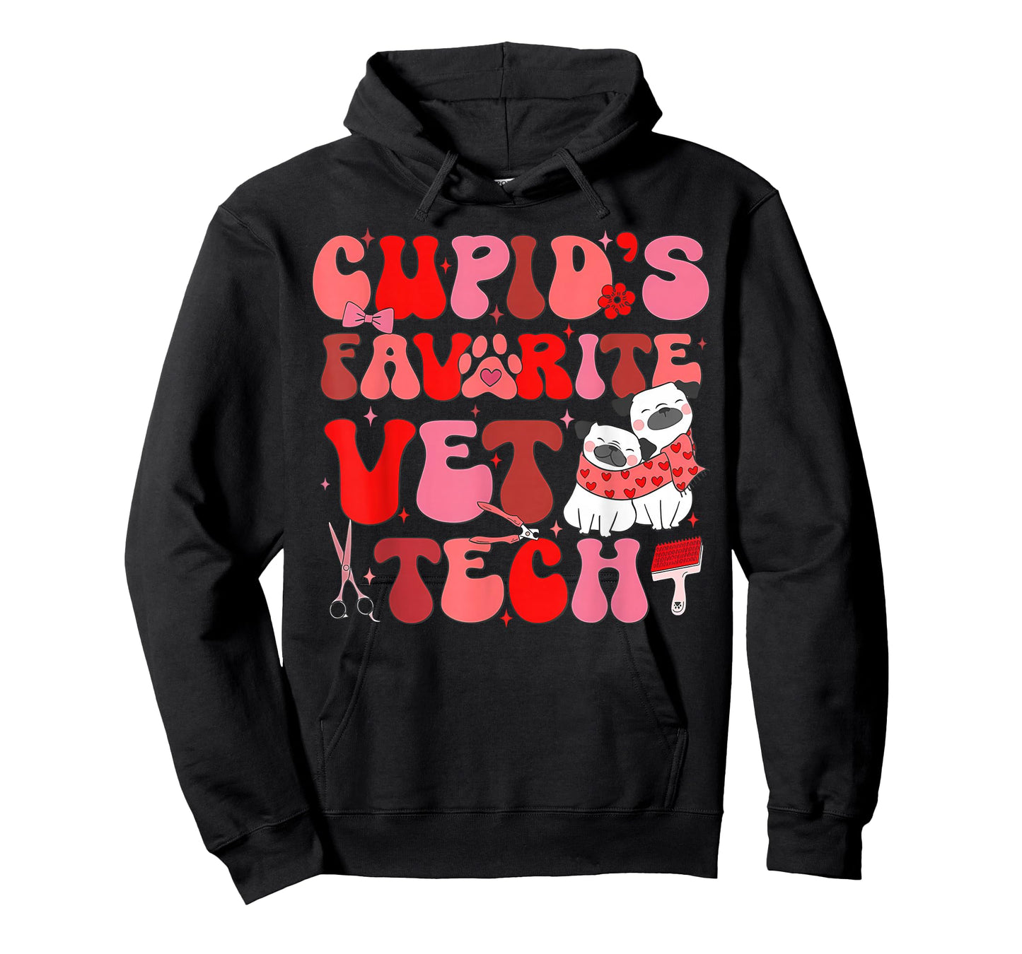 Vet Tech Valentines Day Veterinary Vet Student Veterinarian T-Shirt