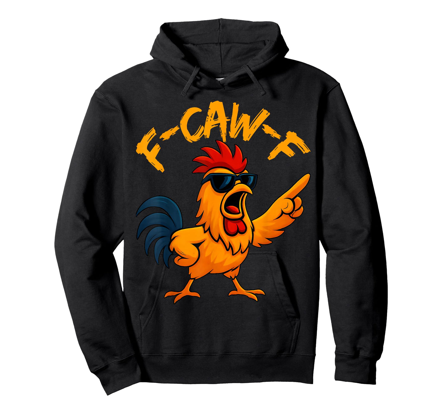 F Caw F Rooster Funny Bird Fcawf Chicken Whisperer Fawk Off T-Shirt