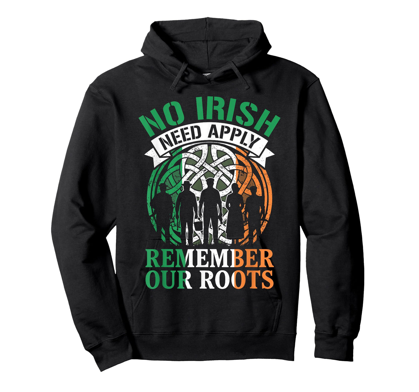 No Irish Need Apply Remember Our Roots Celtic Pride History T-Shirt