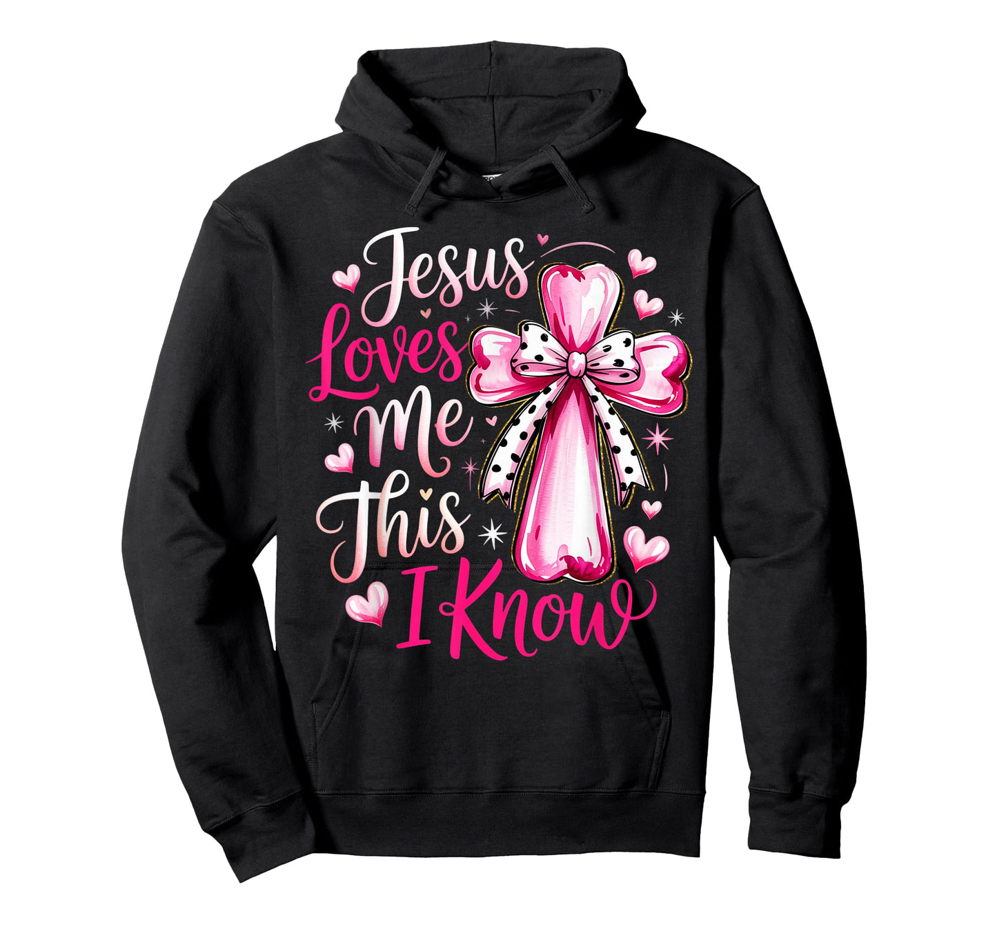 Jesus Loves Me This I Know God Religious Christian Valentine T-Shirt
