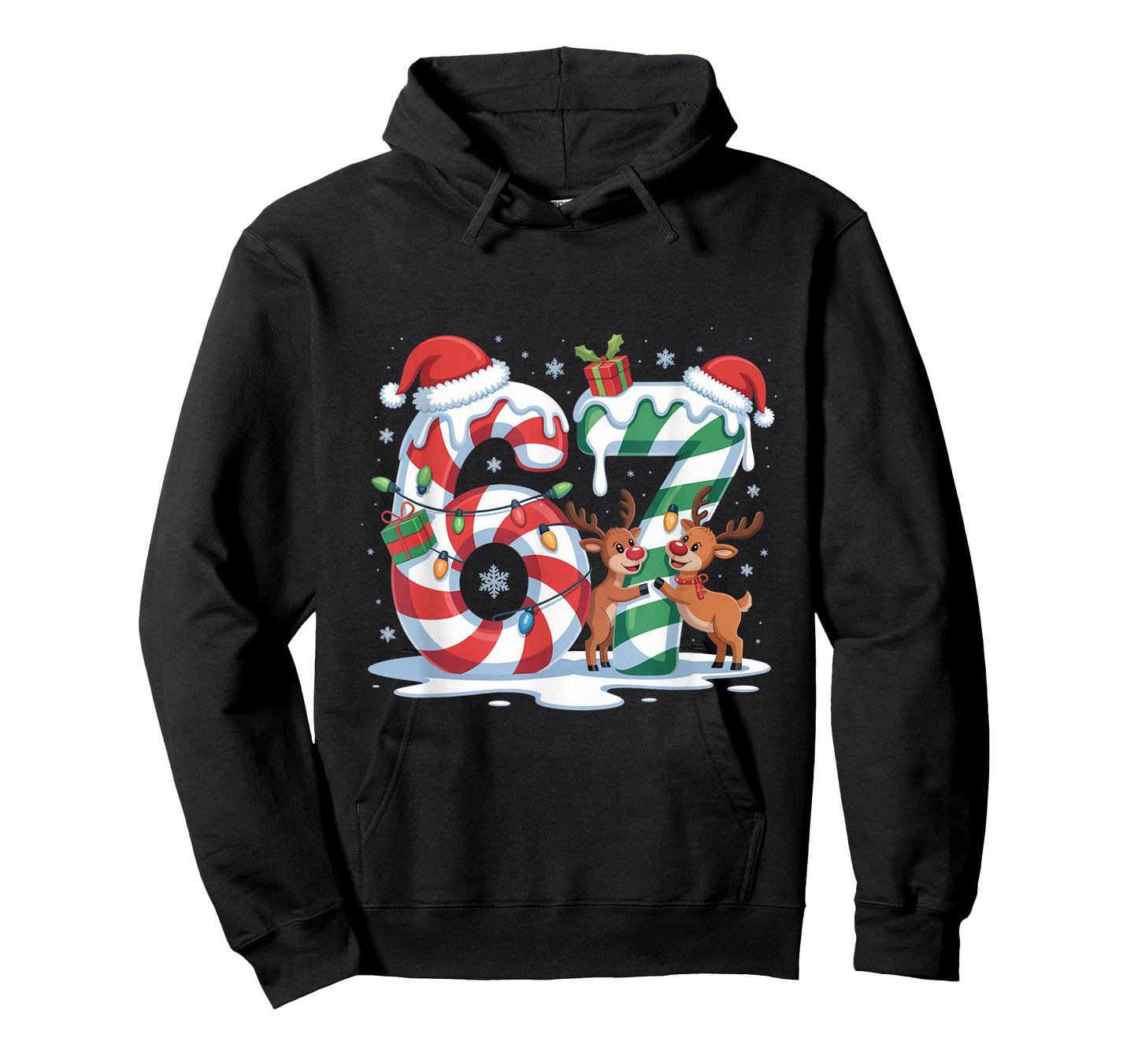 Christmas 67 Funny Xmas Six Seven Ugly Sweater 6-7 T-Shirt