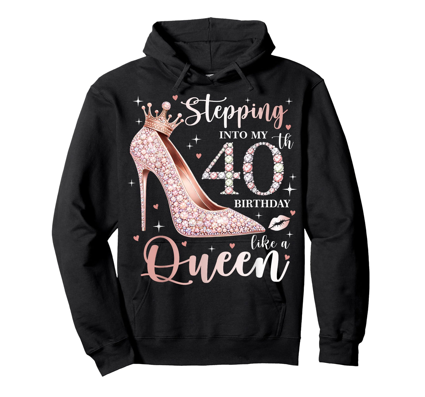 Stepping Into My 40th Birthday 40 Years Old Women T-Shirt