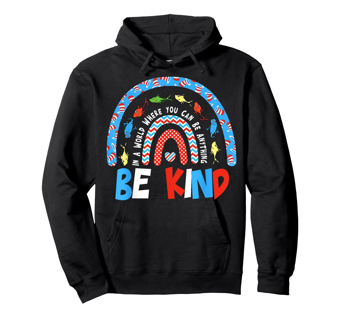 Autism Awareness Be Kind Why Fit in Doctor Teacher Cat Hat T-Shirt
