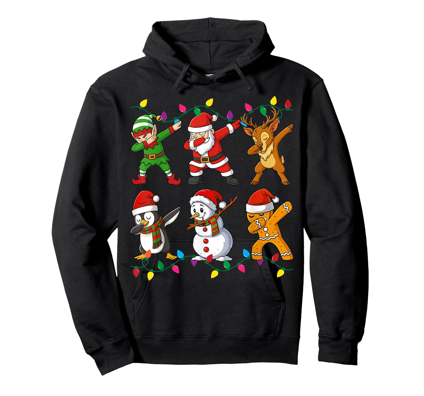 Dabbing Santa Elf Friends Christmas Boys Girls Men Xmas Dab T-Shirt