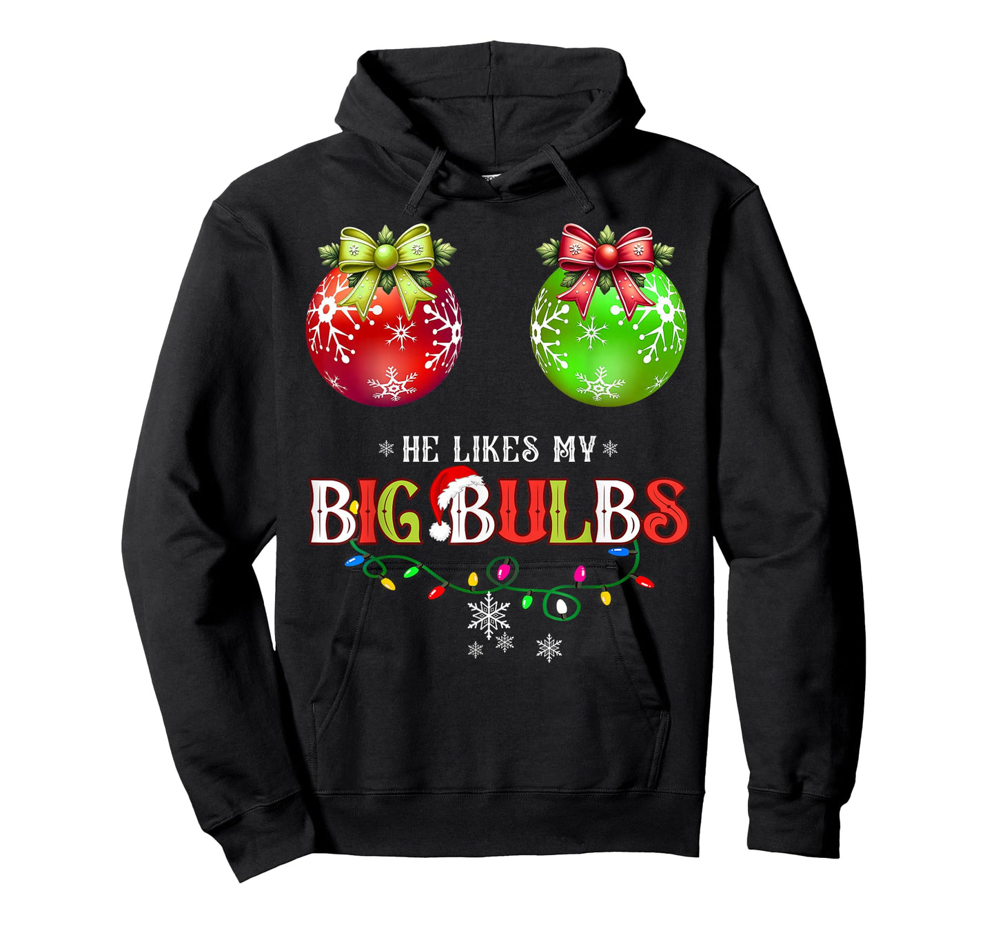 He Likes My Big Bulbs I Love His Peppermint Stick Couples T-Shirt