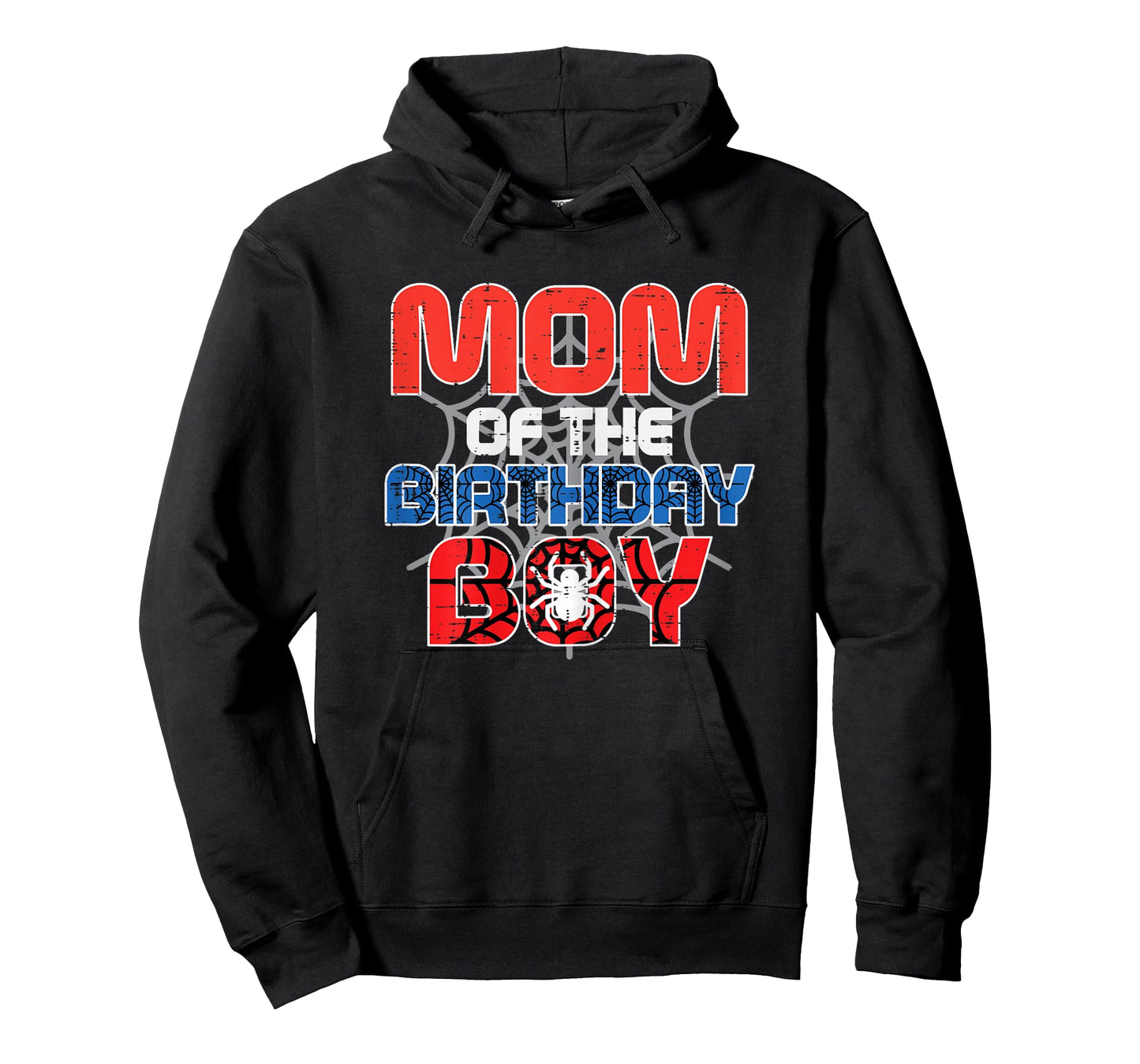 Mom of Birthday Boy Spider Bday Party Family Matching Women T-Shirt