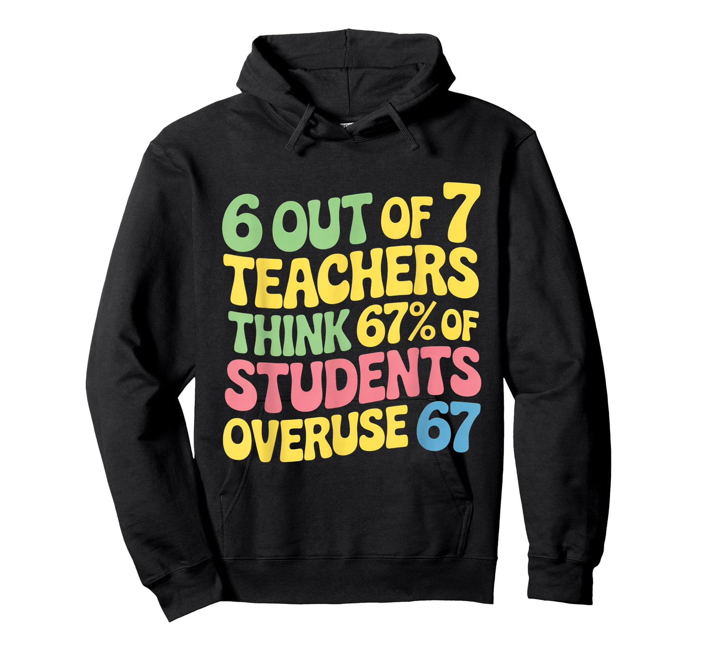 Teacher Funny Overuse 67 Teacher T-Shirt