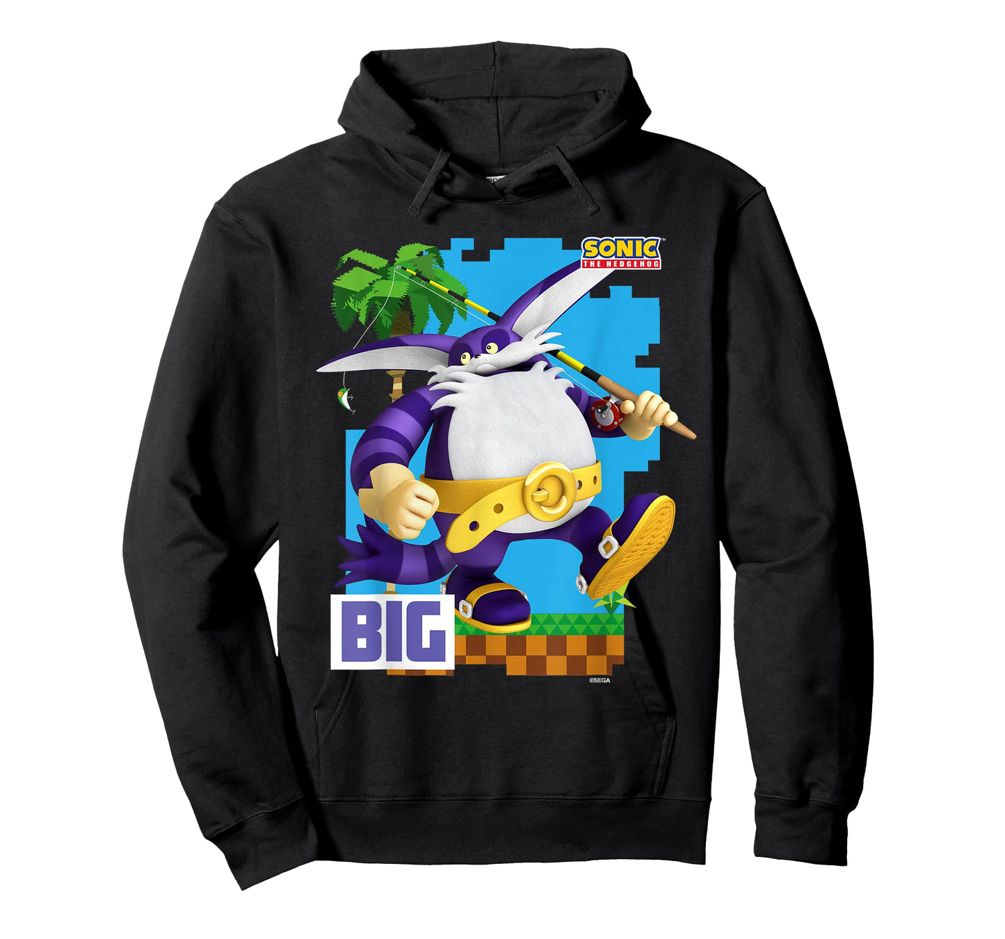 Sonic The Hedgehog - in The Zone - Big T-Shirt