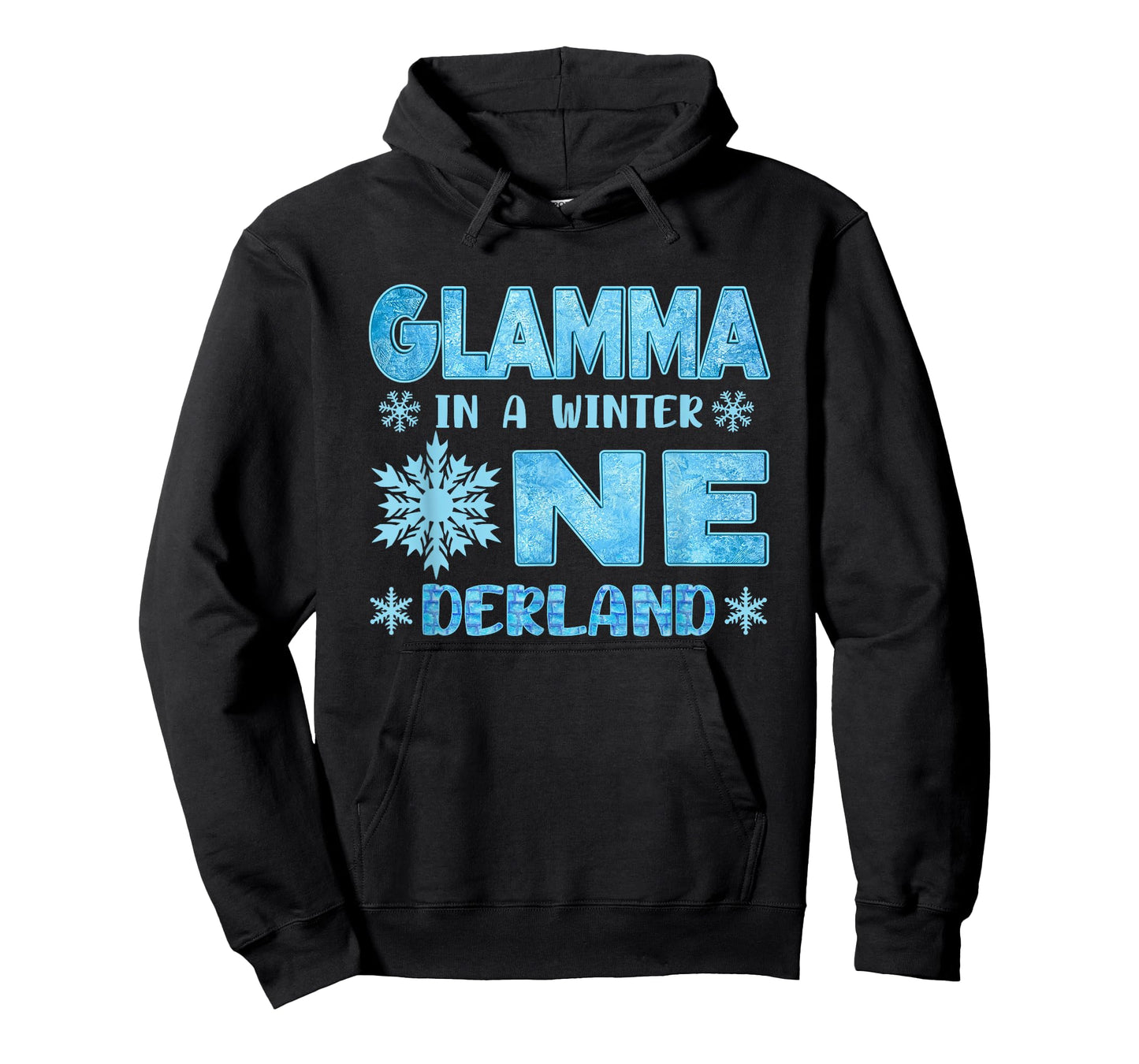 Glamma in A Winter Onederland Bday Girl Sweet Snowflake T-Shirt