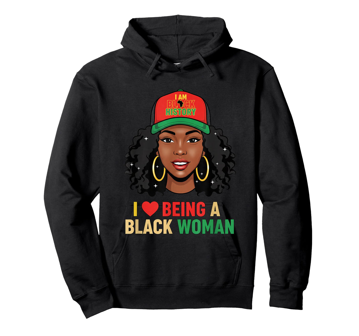 I Love Being A Black Woman African American Teacher Pride T-Shirt