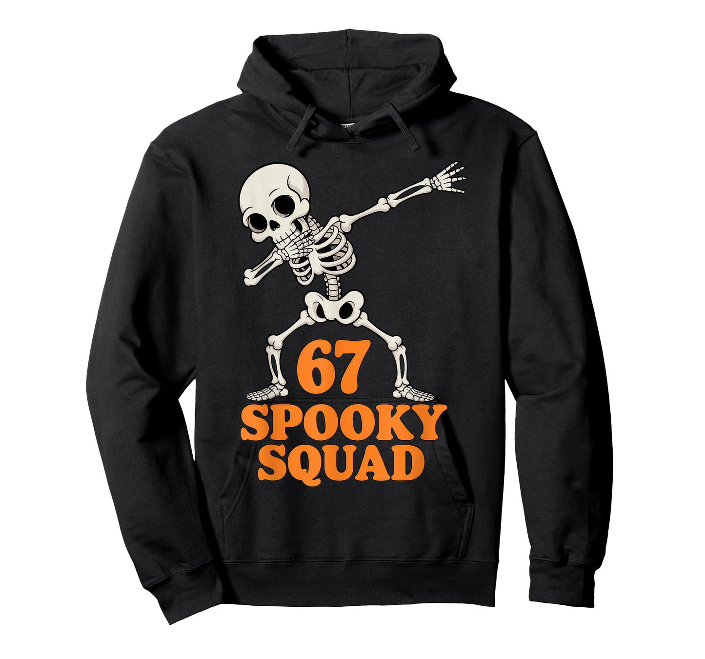 67 Spooky Squad Halloween Skeleton T-Shirt