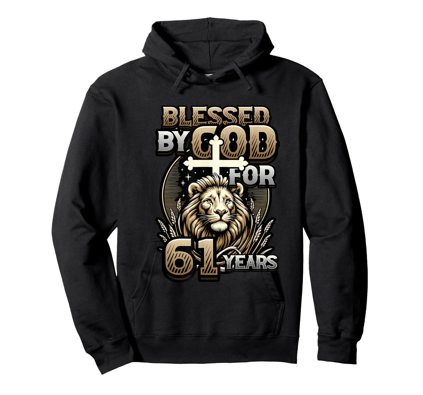 61st Birthday Christian Blessed by God for 61 Years T-Shirt