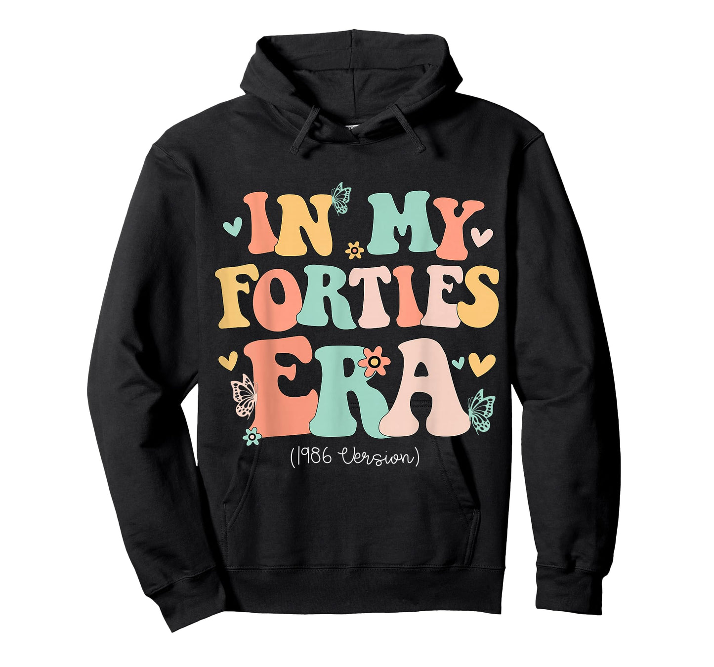 in My Forties Era Cute 40th Birthday 1986 Bday Women T-Shirt