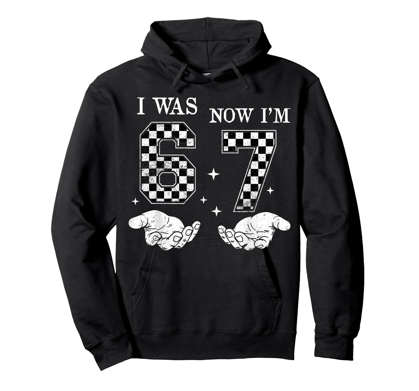 I was 6 Now I'm 7 Year Old Birthday 67 Funny for Kids Boys T-Shirt