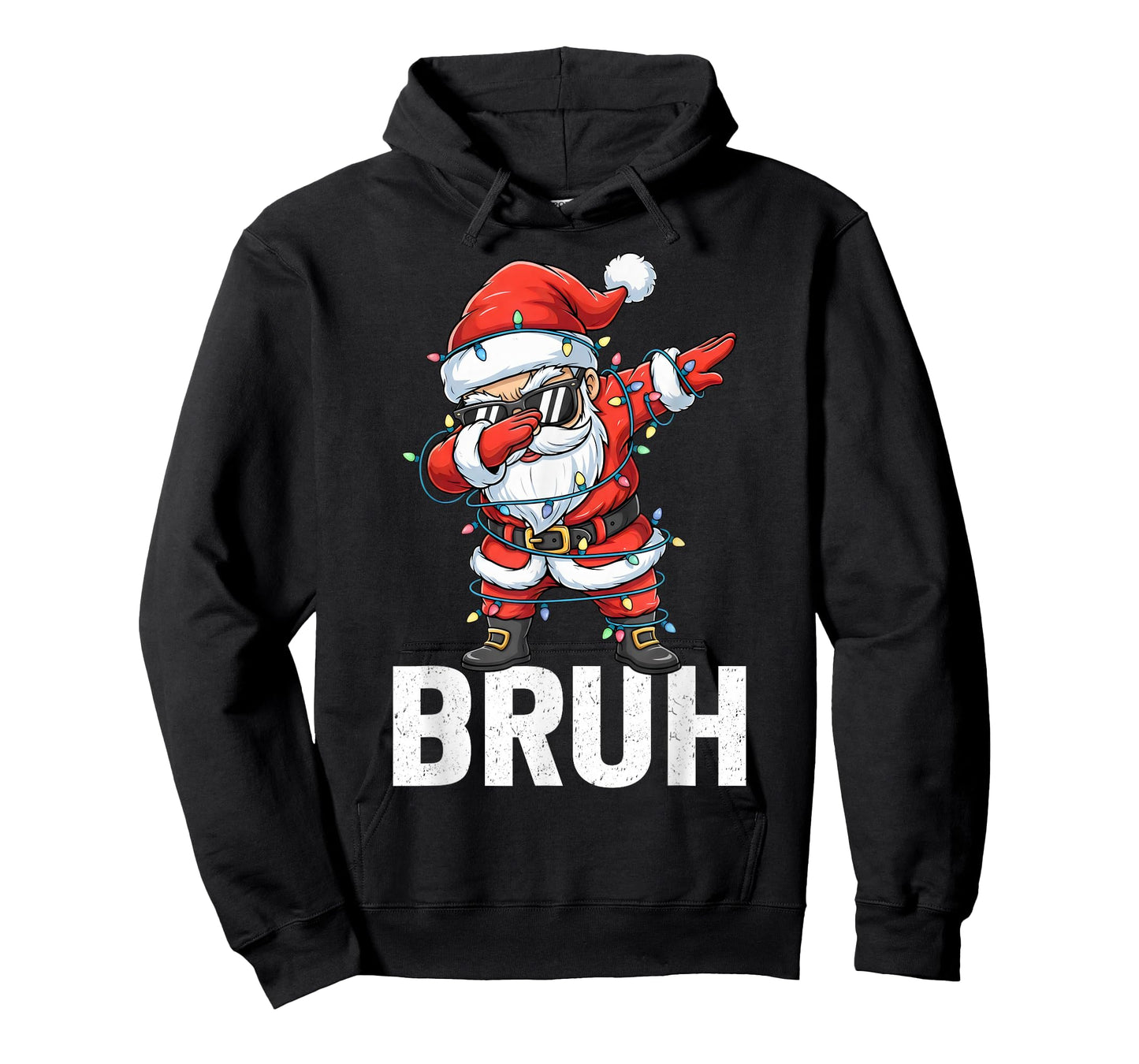 Dabbing Santa Bruh Christmas Santa Hat Xmas Dab Boys Kids T-Shirt