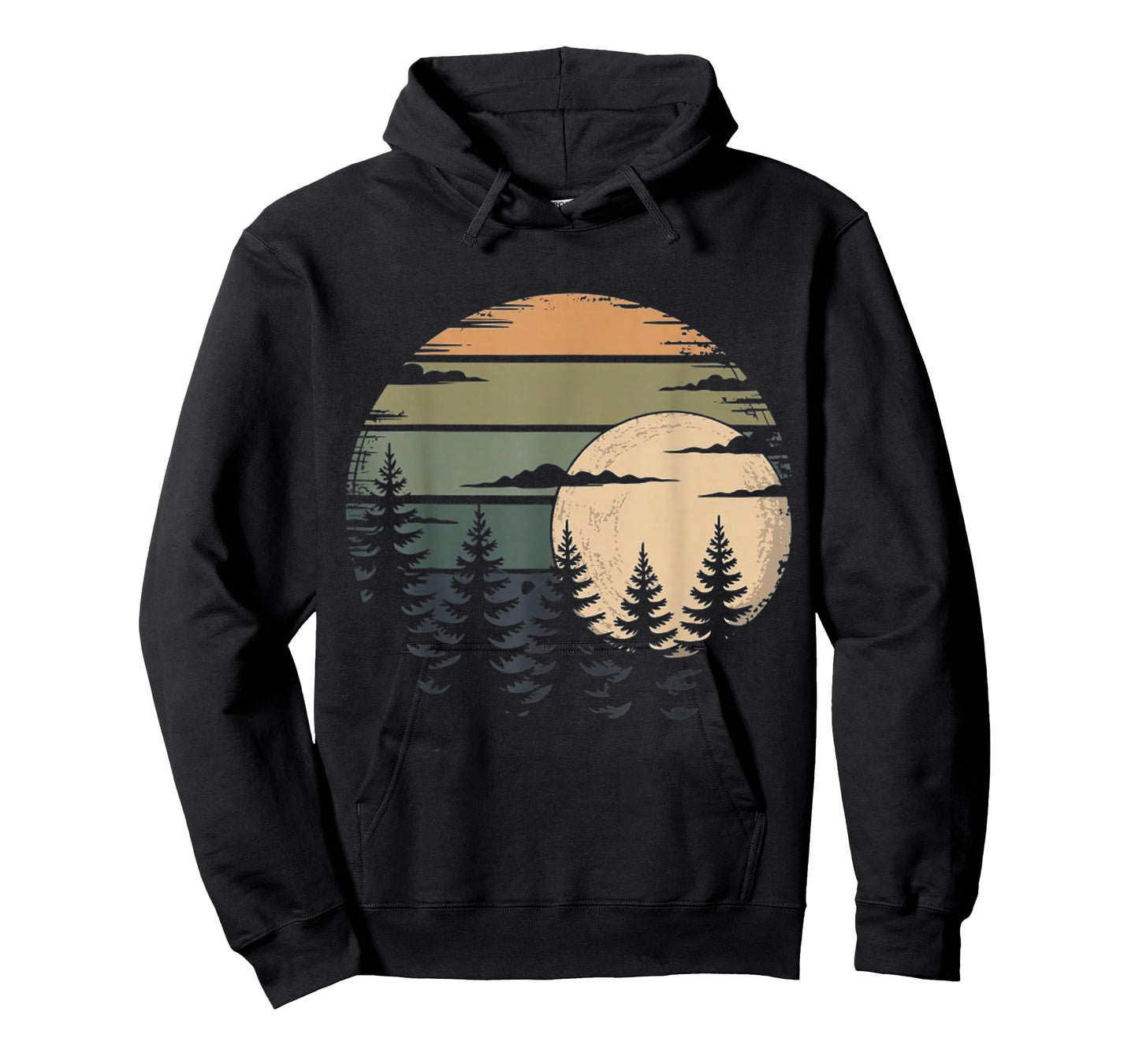 Trees Wildlife Nature Vintage Forest T-Shirt