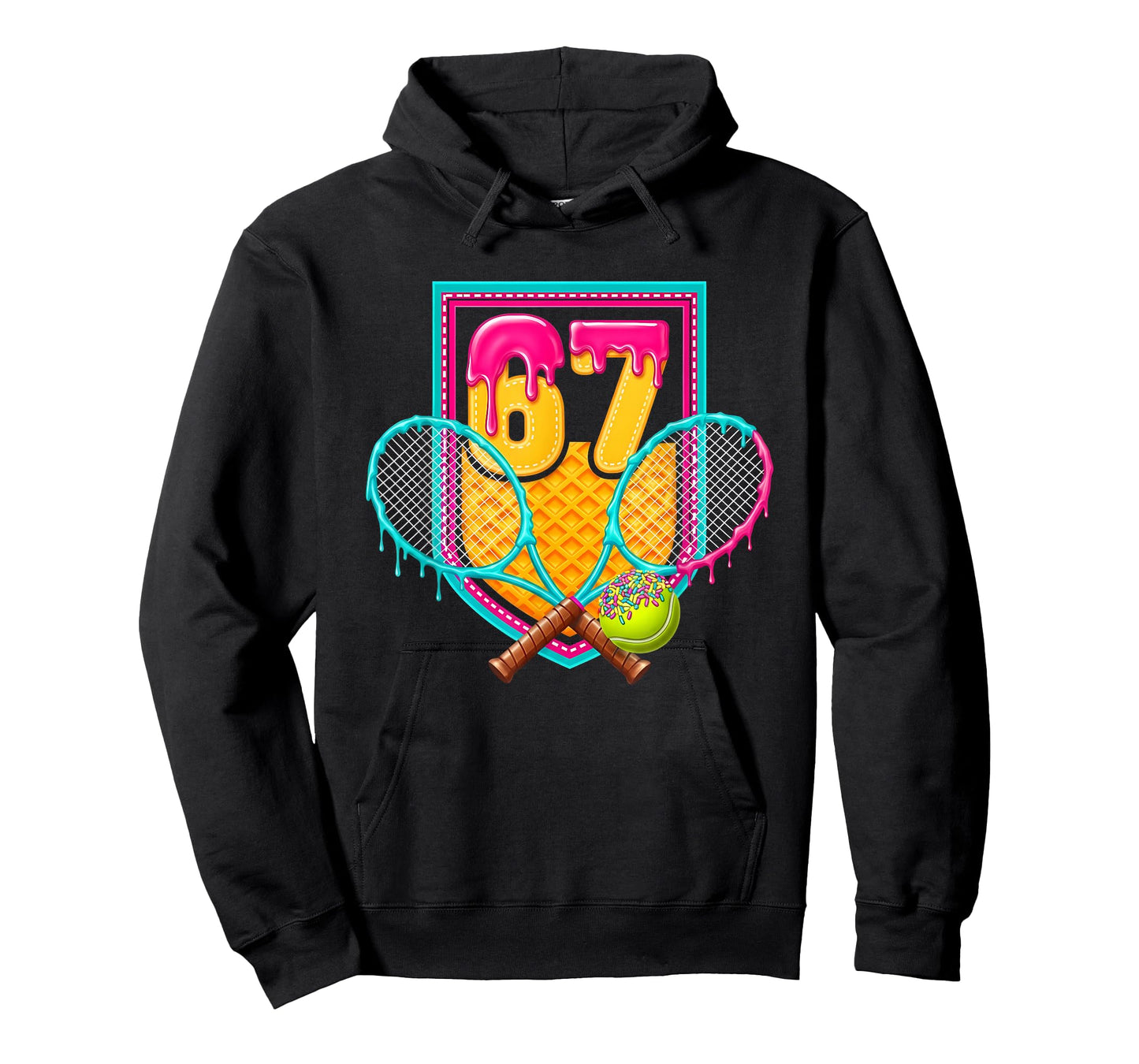 Tennis Drip Number 67 Tennis Player T-Shirt