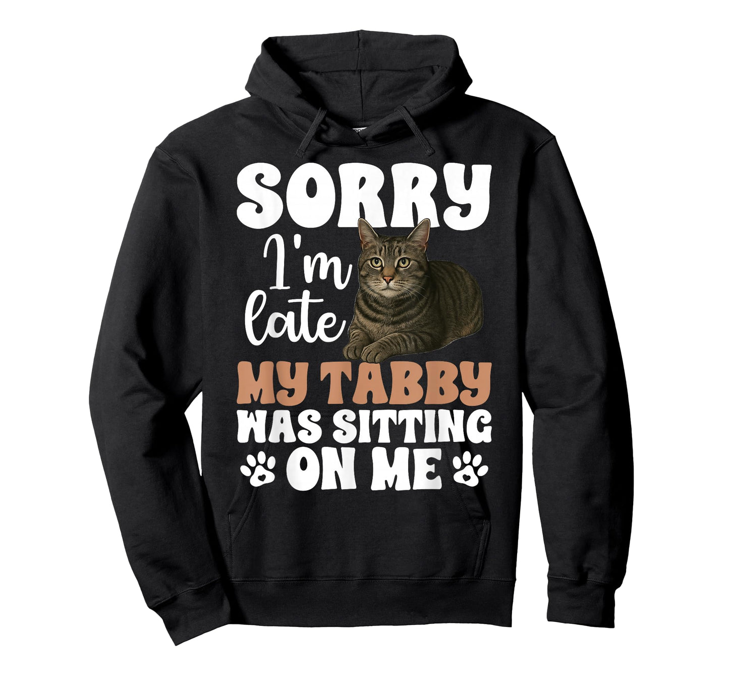 Grey Tabby Cat Owner Funny Gray Tabby Cat Lover T-Shirt