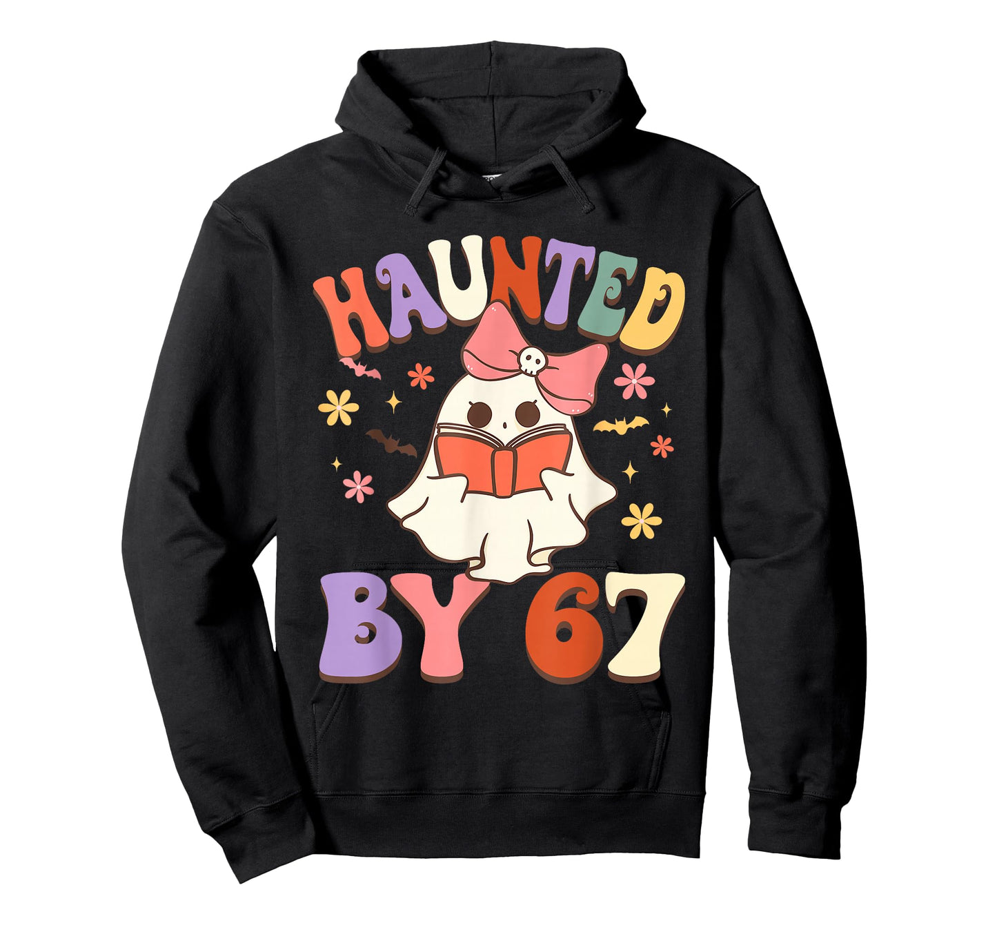 Haunted by 67 Meme Funny Six Seven 6 7 Halloween Teachers T-Shirt