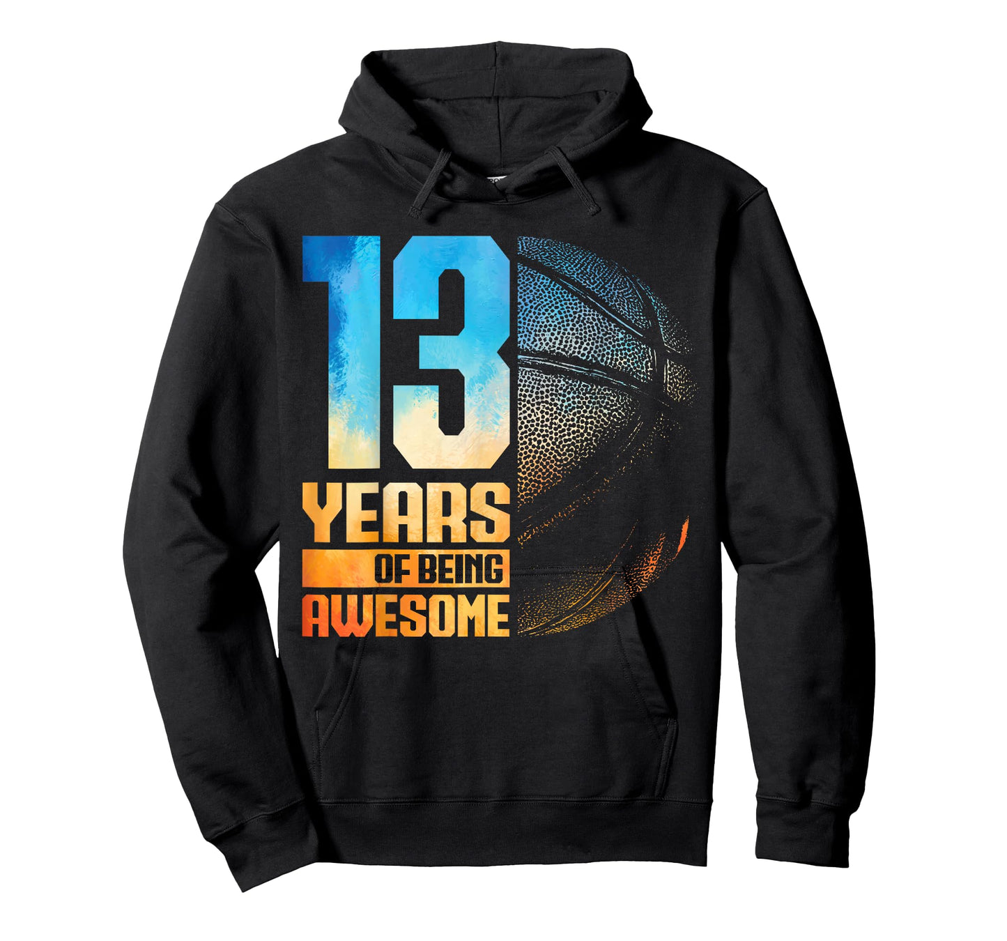 13th Birthday Boys Basketball Player Basketball 13 Years Old T-Shirt