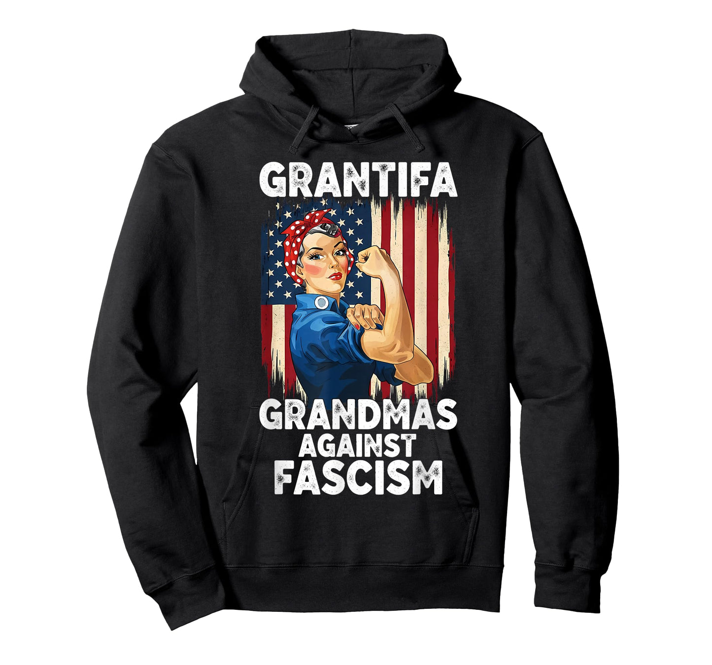 Grantifa Grandmas Against Fascism Feminist Political T-Shirt