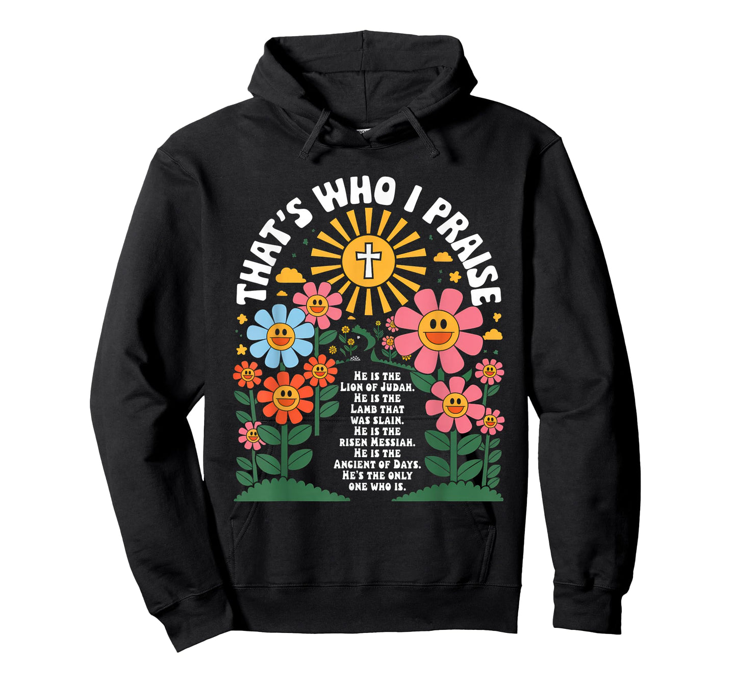That's Who I Praise Tshirt Jesus Christian Lake God Church T-Shirt