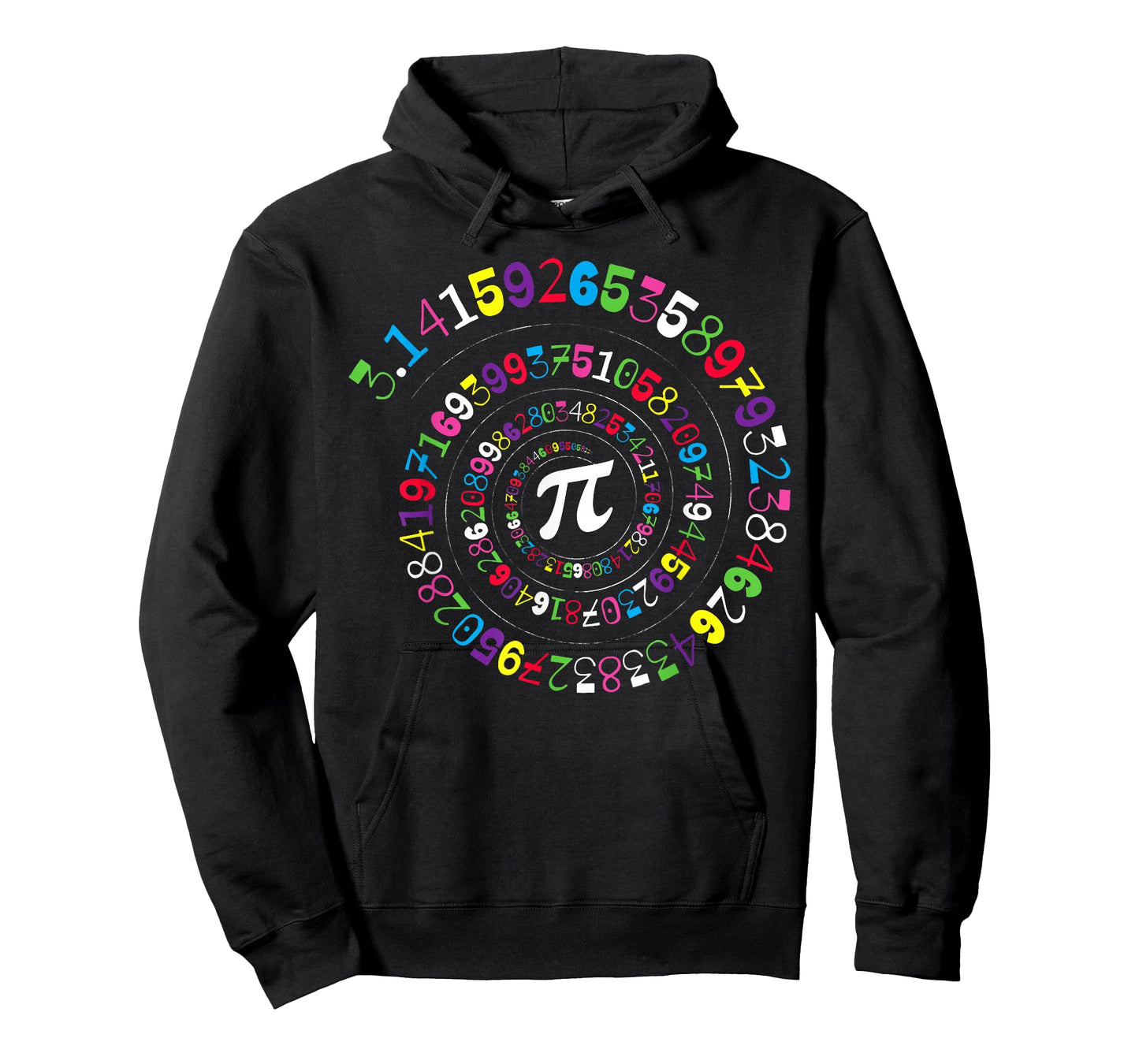 Funny Pi Day Spiral Pi Math Numbers Teachers Students T-Shirt