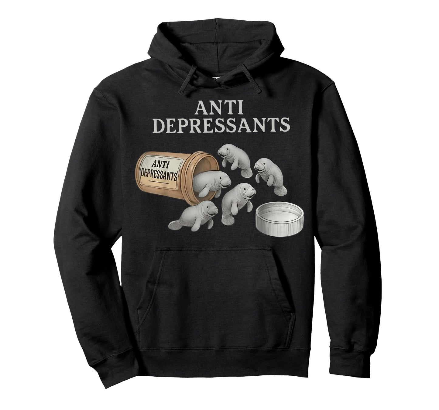 Anti Depressants Manatees T-Shirt