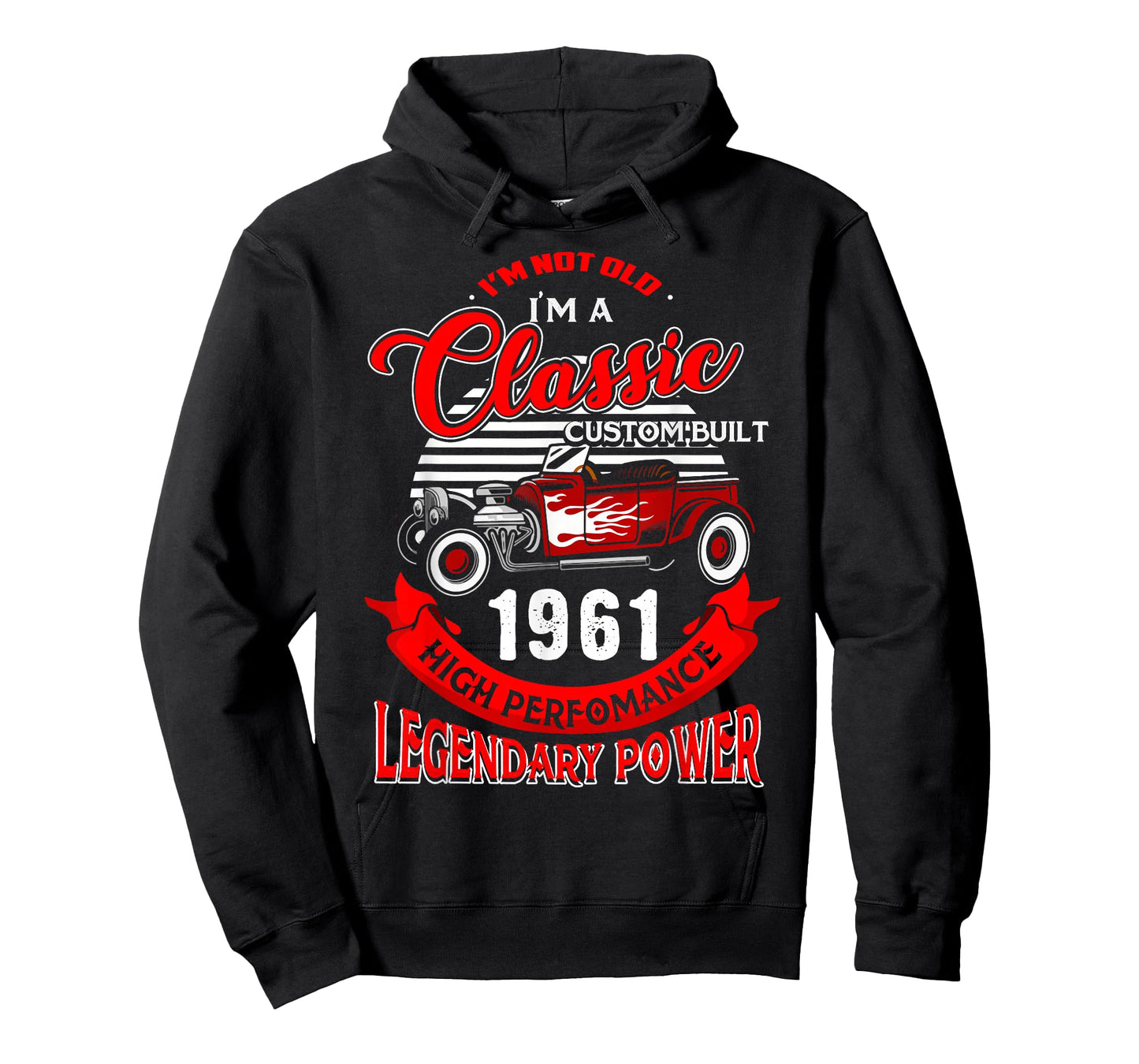 65th Birthday Gift Not Old I Am Classic 1961 65 Years Old T-Shirt