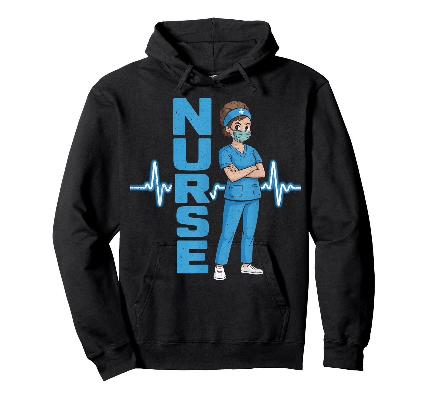 Nurse Uniform Face Mask Funny Nursing, Nurses Lover T-Shirt