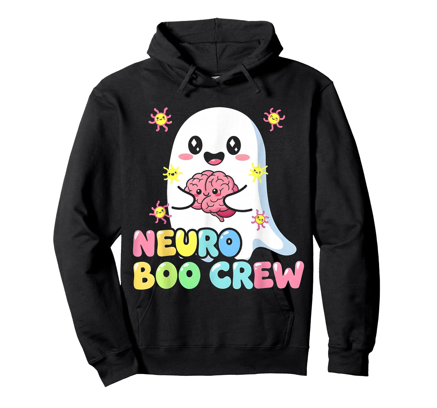 Neuro Boo Crew Halloween Anatomical Brain Anatomy Neurology T-Shirt