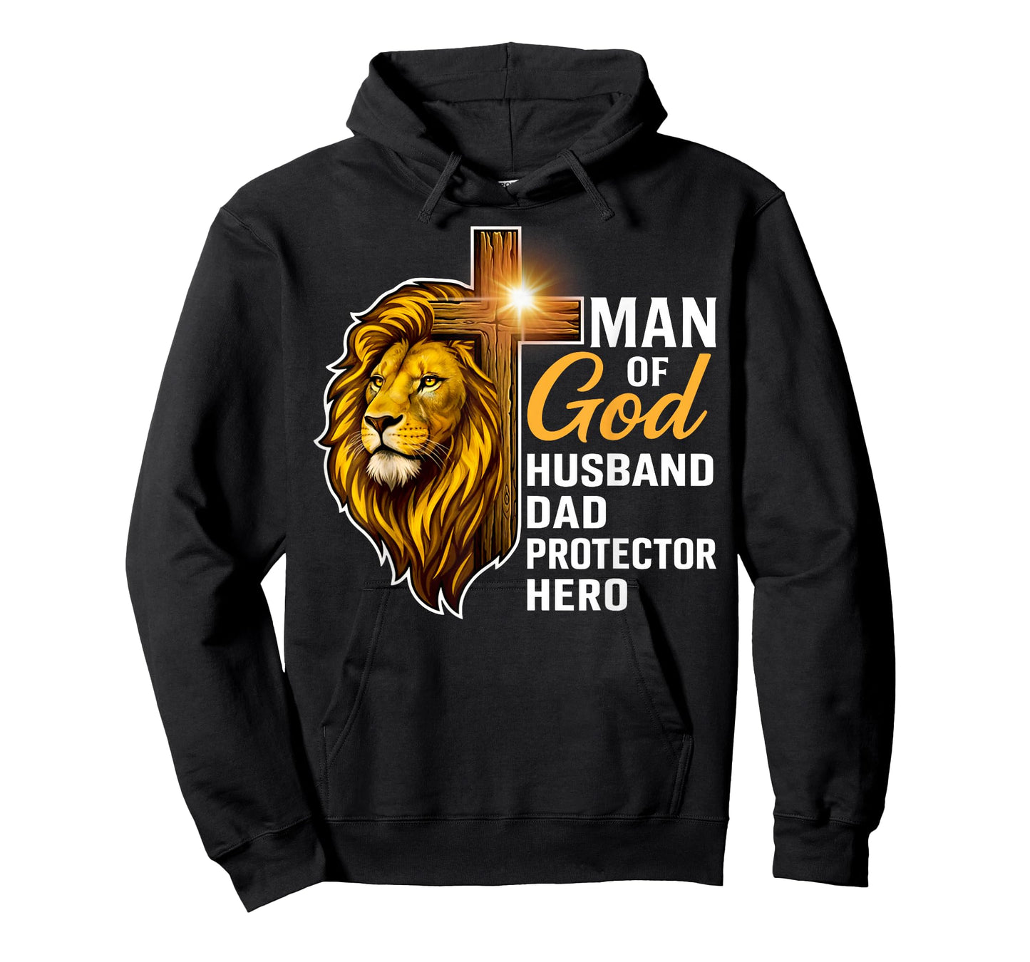 Man of God Lion of Judah Christian Faith T-Shirt