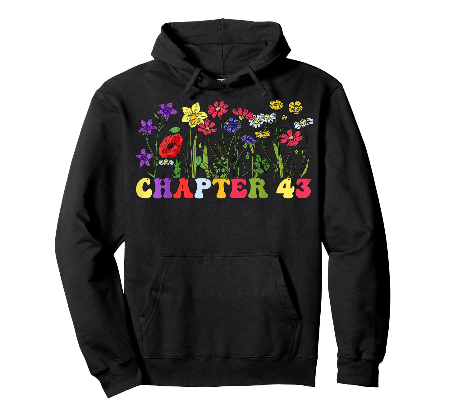 Chapter 43rd Birthday Bookworm 43 Years Old for Book Loves T-Shirt