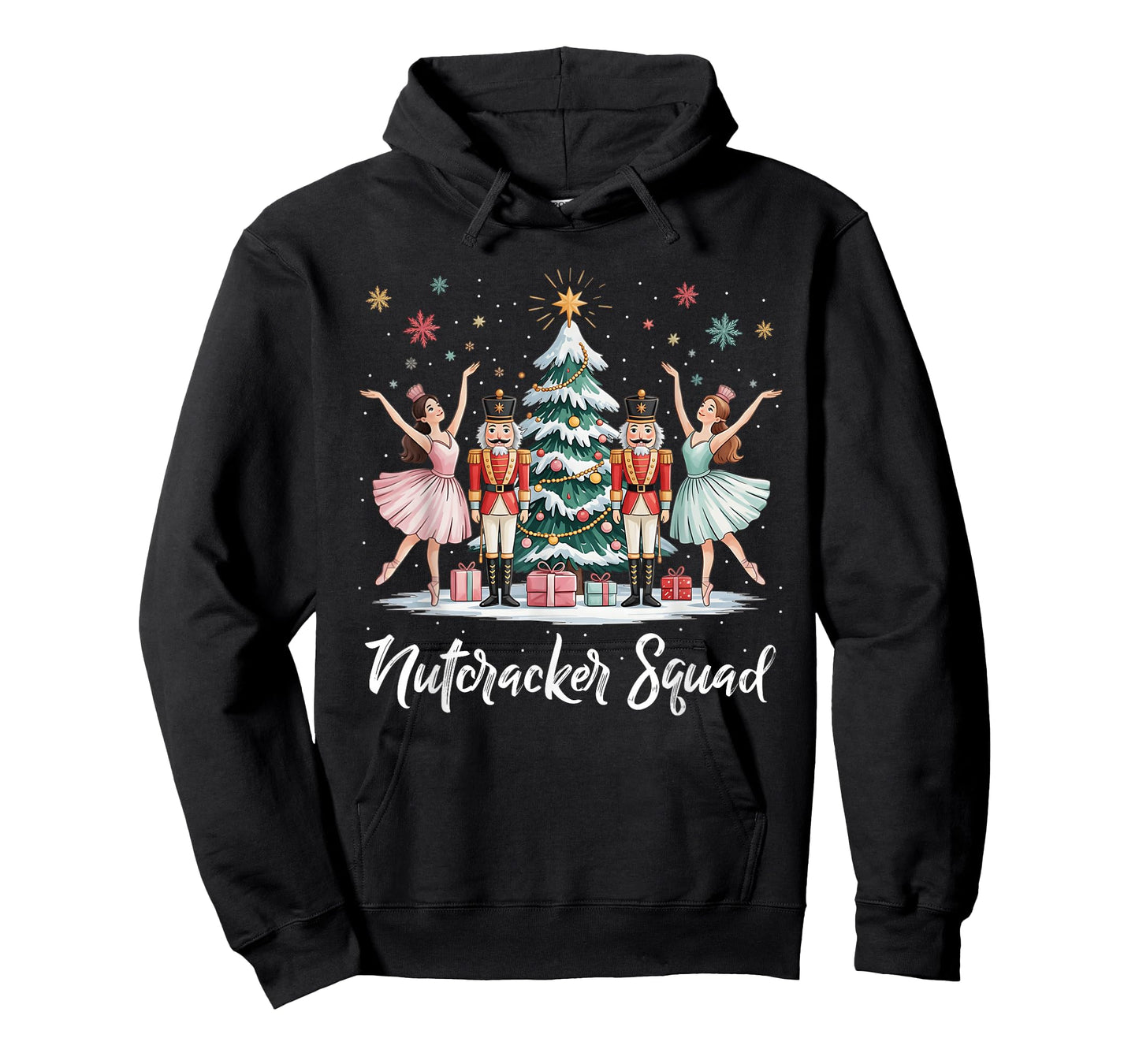 Christmas Nutcracker Squad Ballet Dance Women Kids Girls T-Shirt